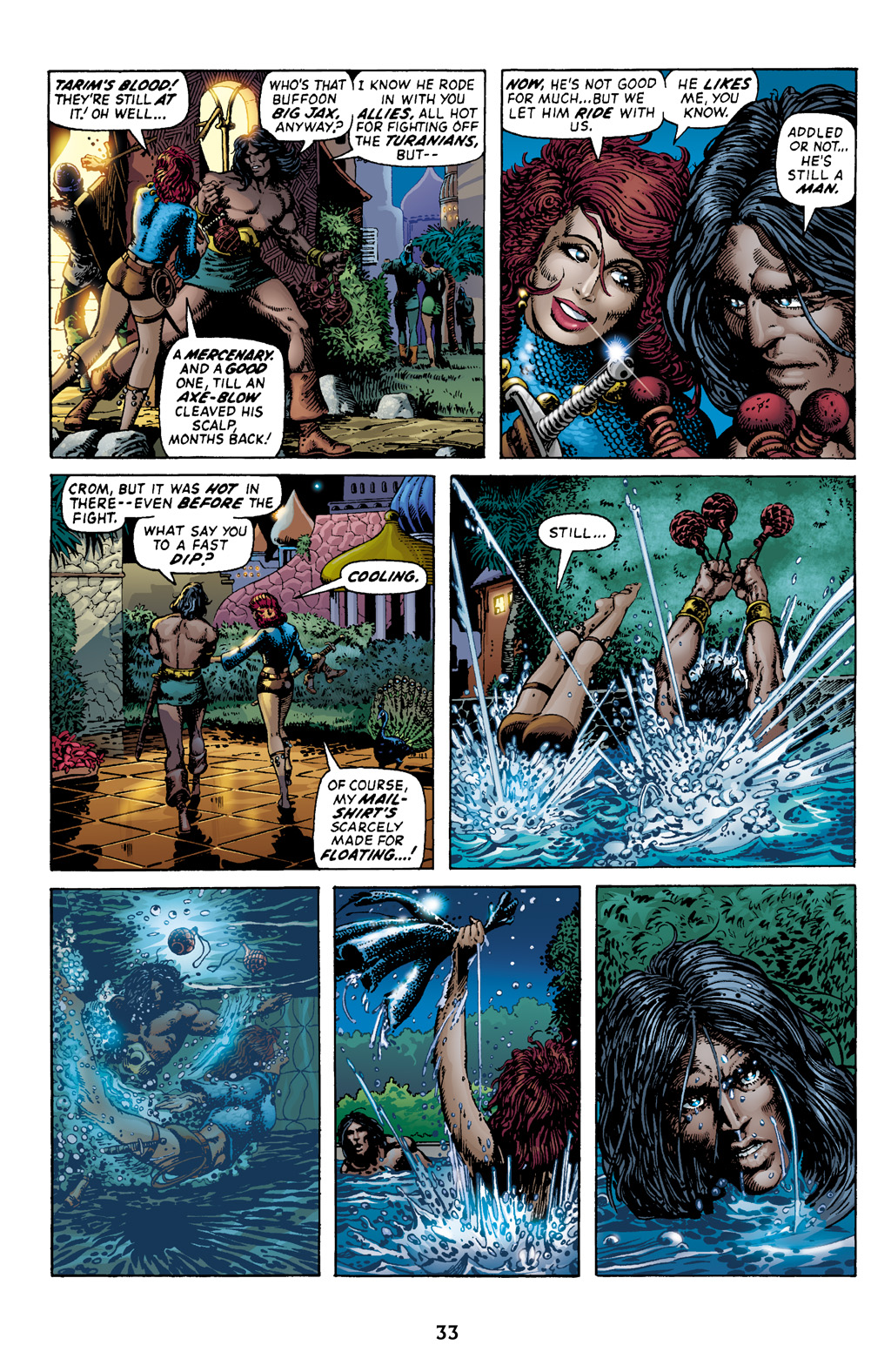 Read online The Chronicles of Conan comic -  Issue # TPB 4 (Part 1) - 34