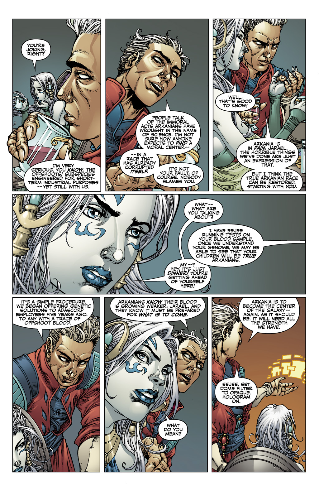 Read online Star Wars: Knights Of The Old Republic comic -  Issue #18 - 18