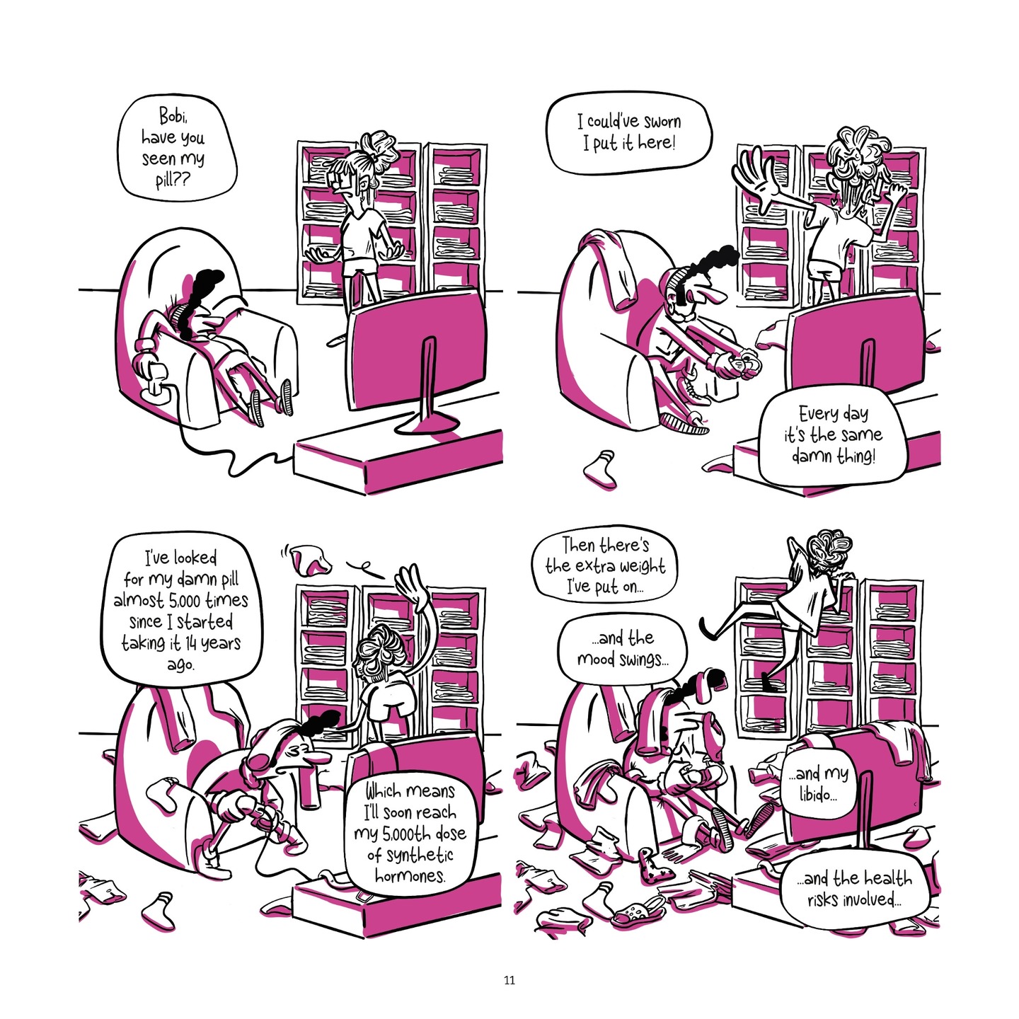 Read online Balls Up A Contraceptive Journey comic -  Issue # TPB - 11