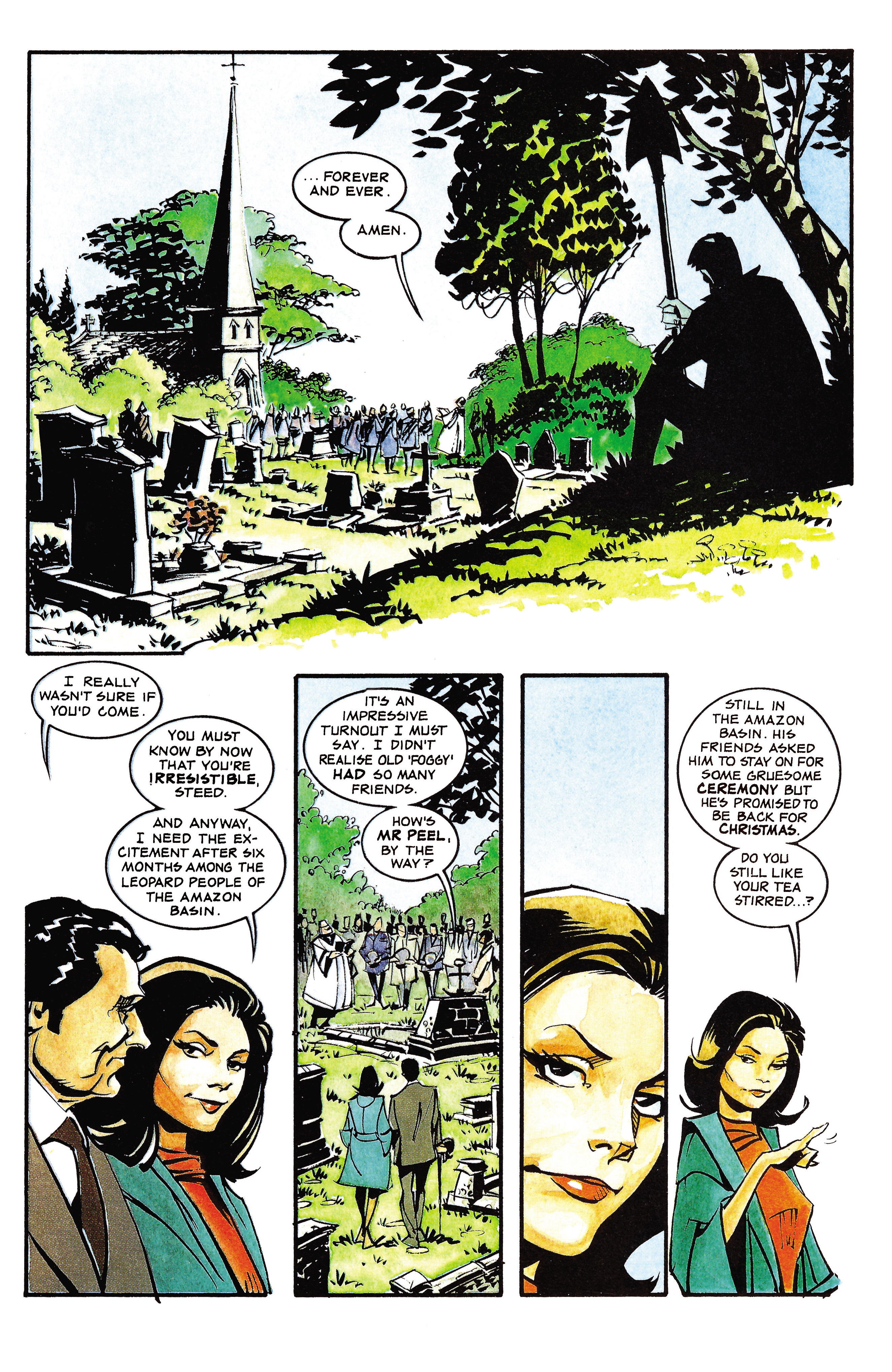 Read online Steed & Mrs. Peel: Golden Game comic -  Issue # Full - 19