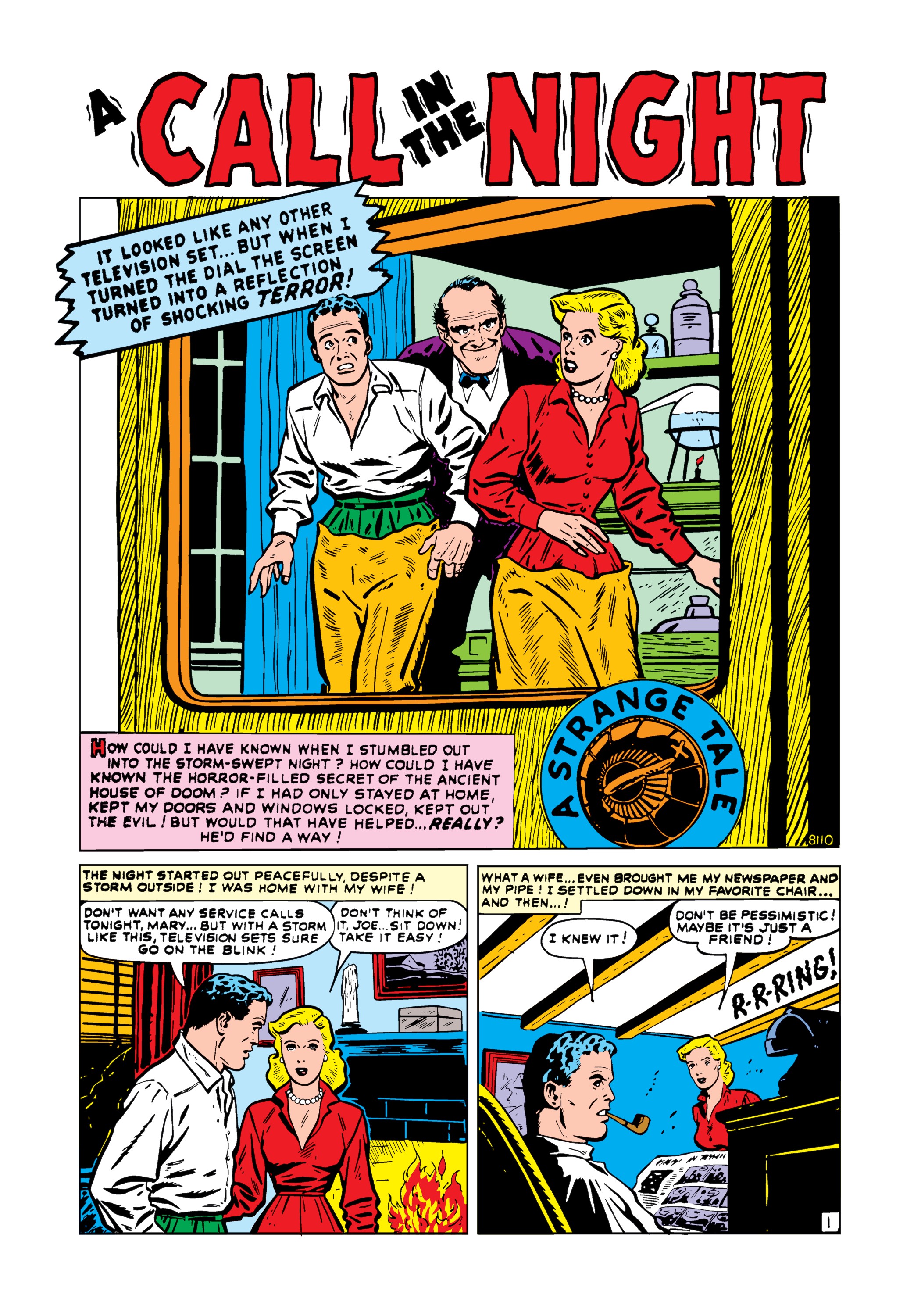 Read online Marvel Masterworks: Atlas Era Strange Tales comic -  Issue # TPB 1 (Part 1) - 33