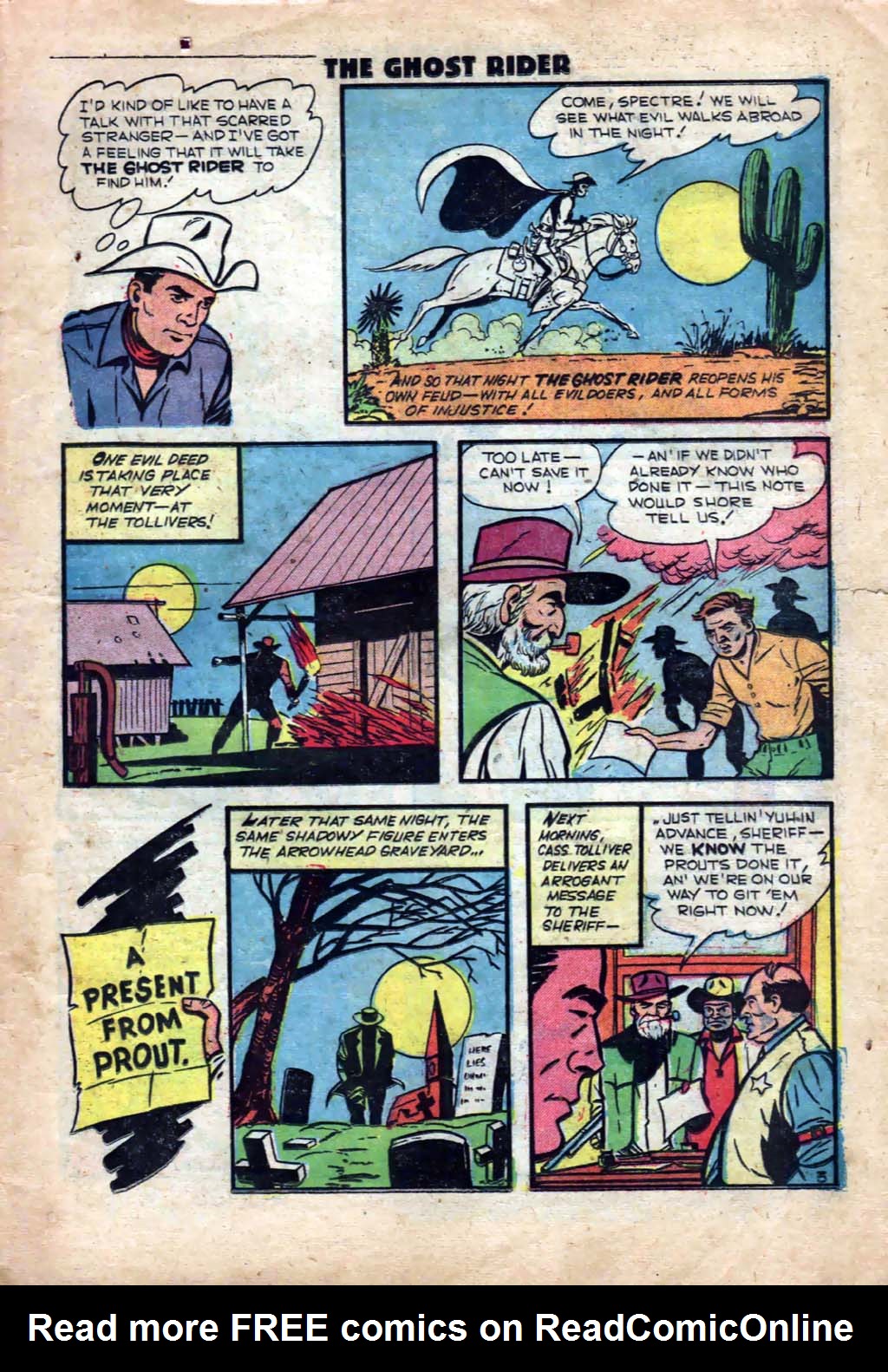 Read online The Ghost Rider (1950) comic -  Issue #6 - 5