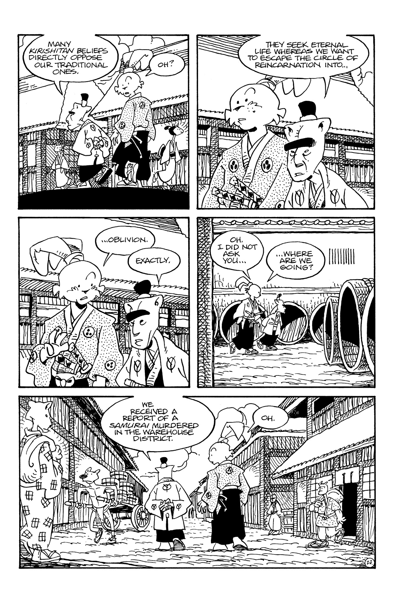 Read online Usagi Yojimbo: The Hidden comic -  Issue #1 - 24