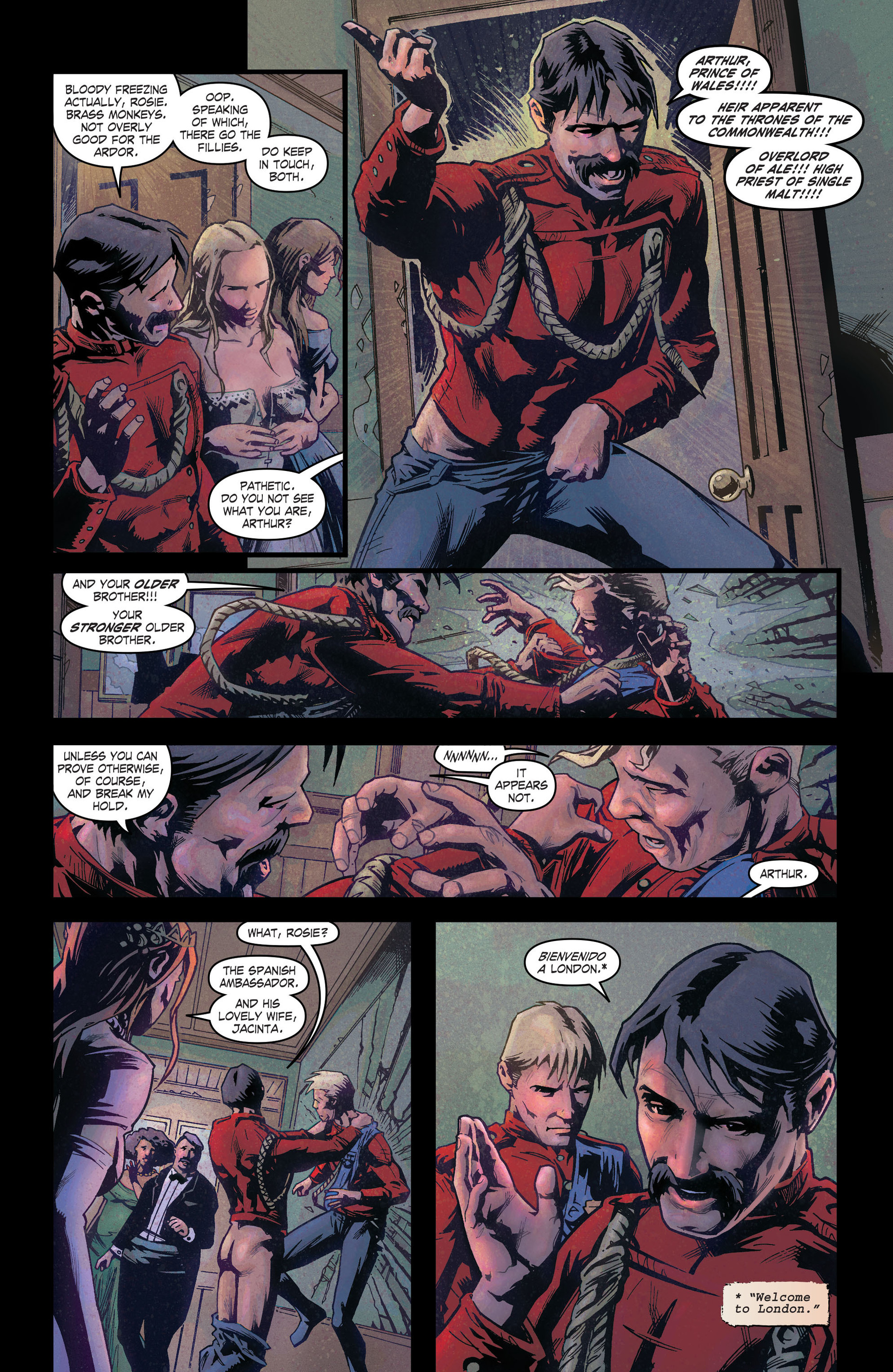 Read online The Royals: Masters of War comic -  Issue #1 - 11