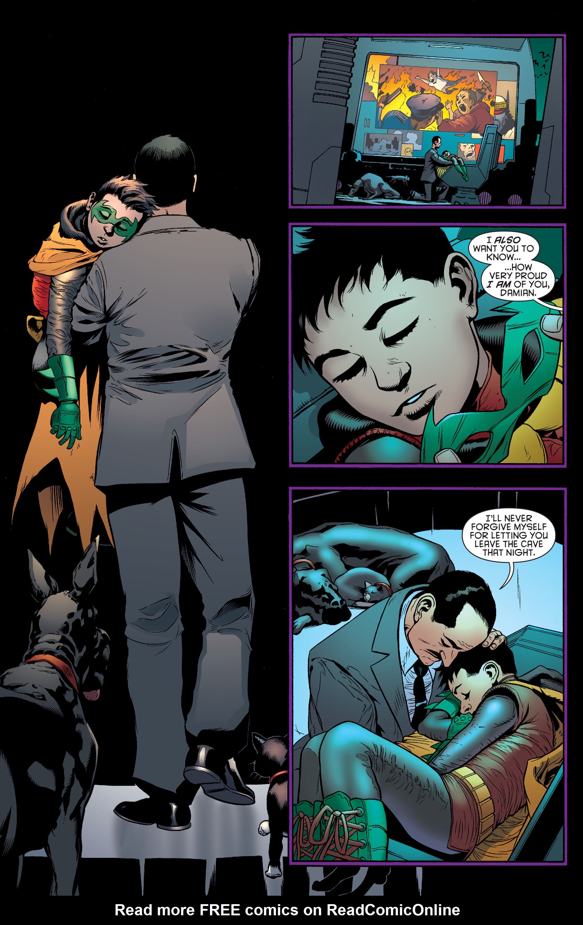 Read online Batman and Robin by Peter J. Tomasi and Patrick Gleason Omnibus comic -  Issue # TPB (Part 7) - 45
