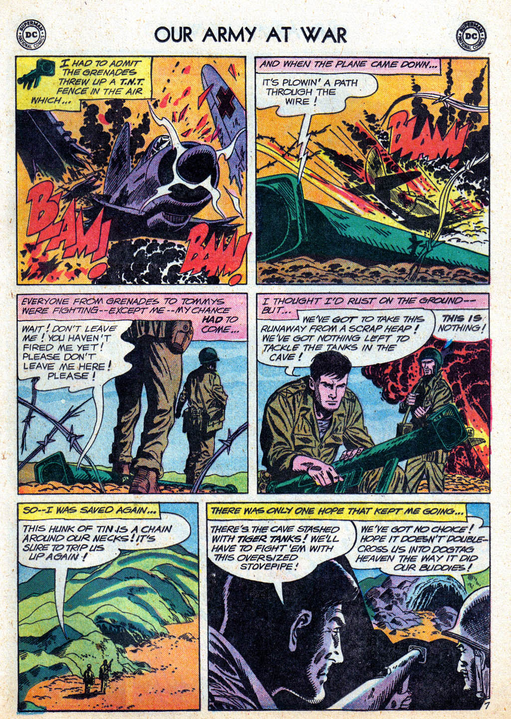 Read online Our Army at War (1952) comic -  Issue #136 - 24