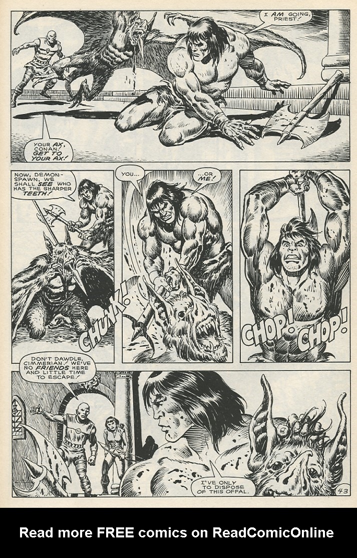 Read online The Savage Sword Of Conan comic -  Issue #141 - 49