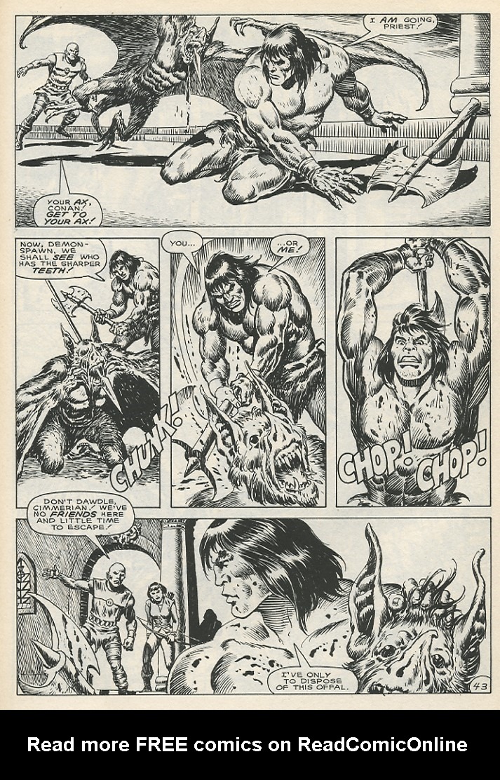 Read online The Savage Sword Of Conan comic -  Issue #141 - 49