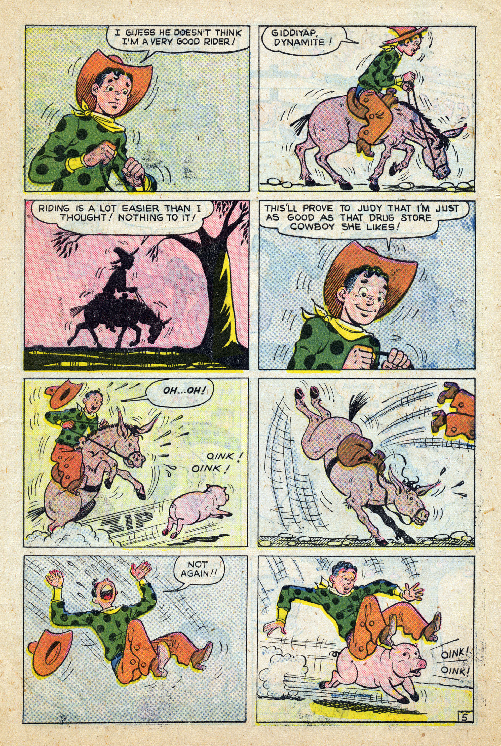 Read online Georgie Comics (1949) comic -  Issue #24 - 7