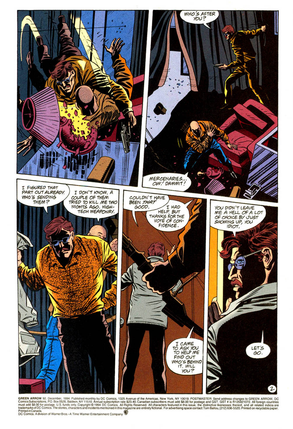 Green Arrow (1988) issue 92 - Page 3
