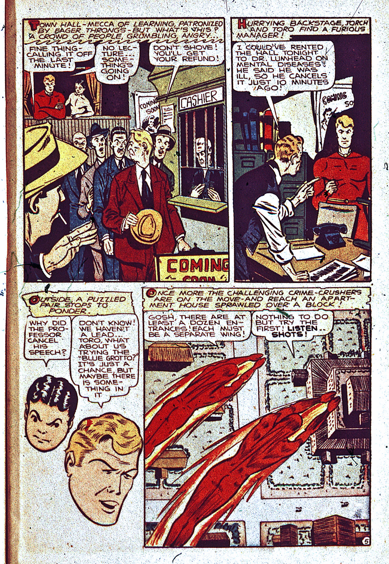 Read online The Human Torch (1940) comic -  Issue #23 - 7