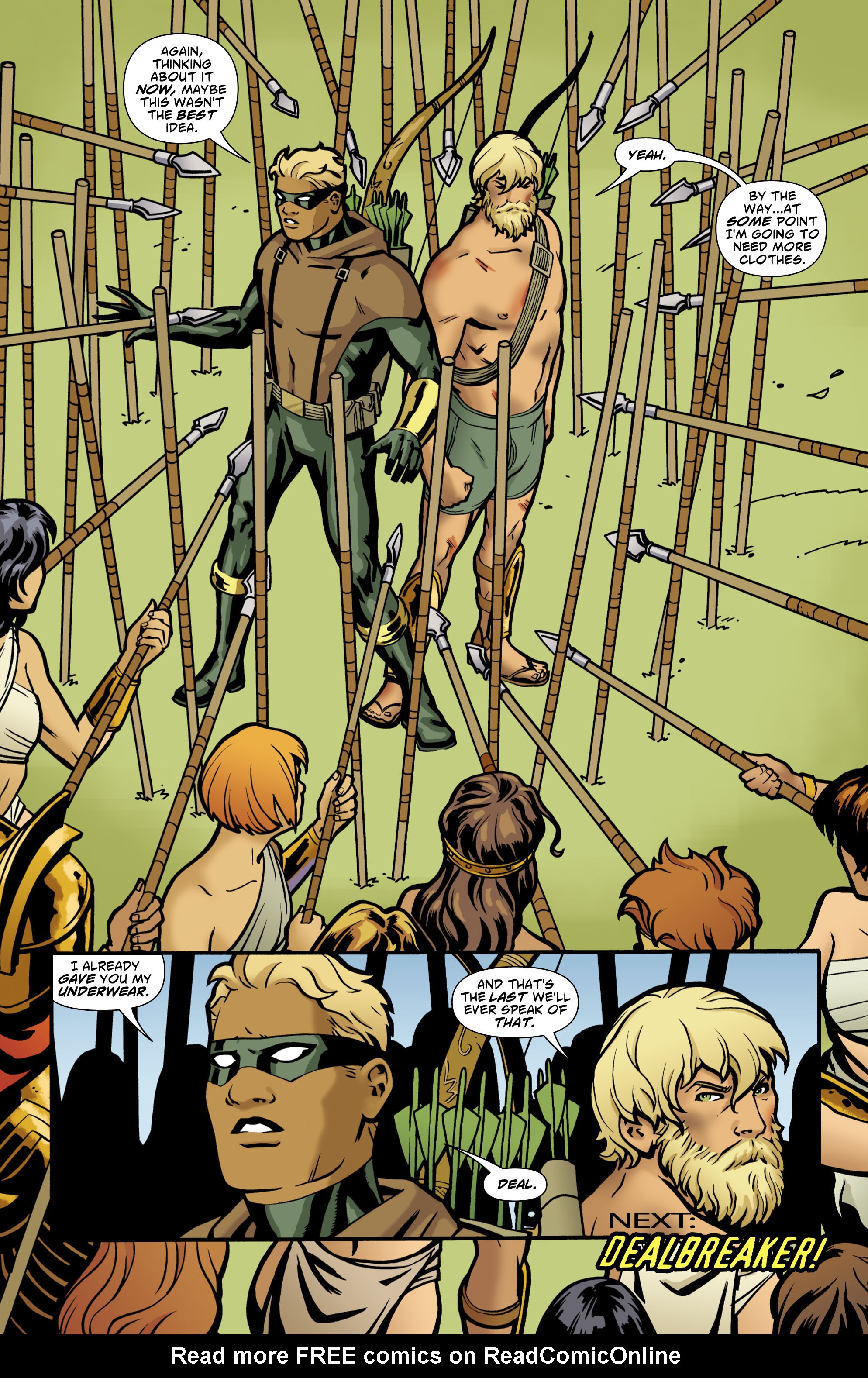 Read online Green Arrow/Black Canary comic -  Issue #2 - 22