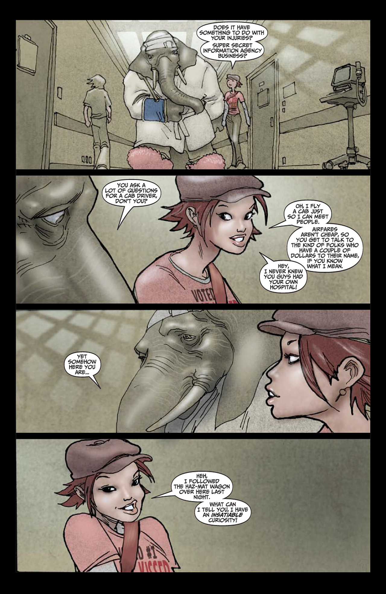 Read online Elephantmen comic -  Issue #4 - 16