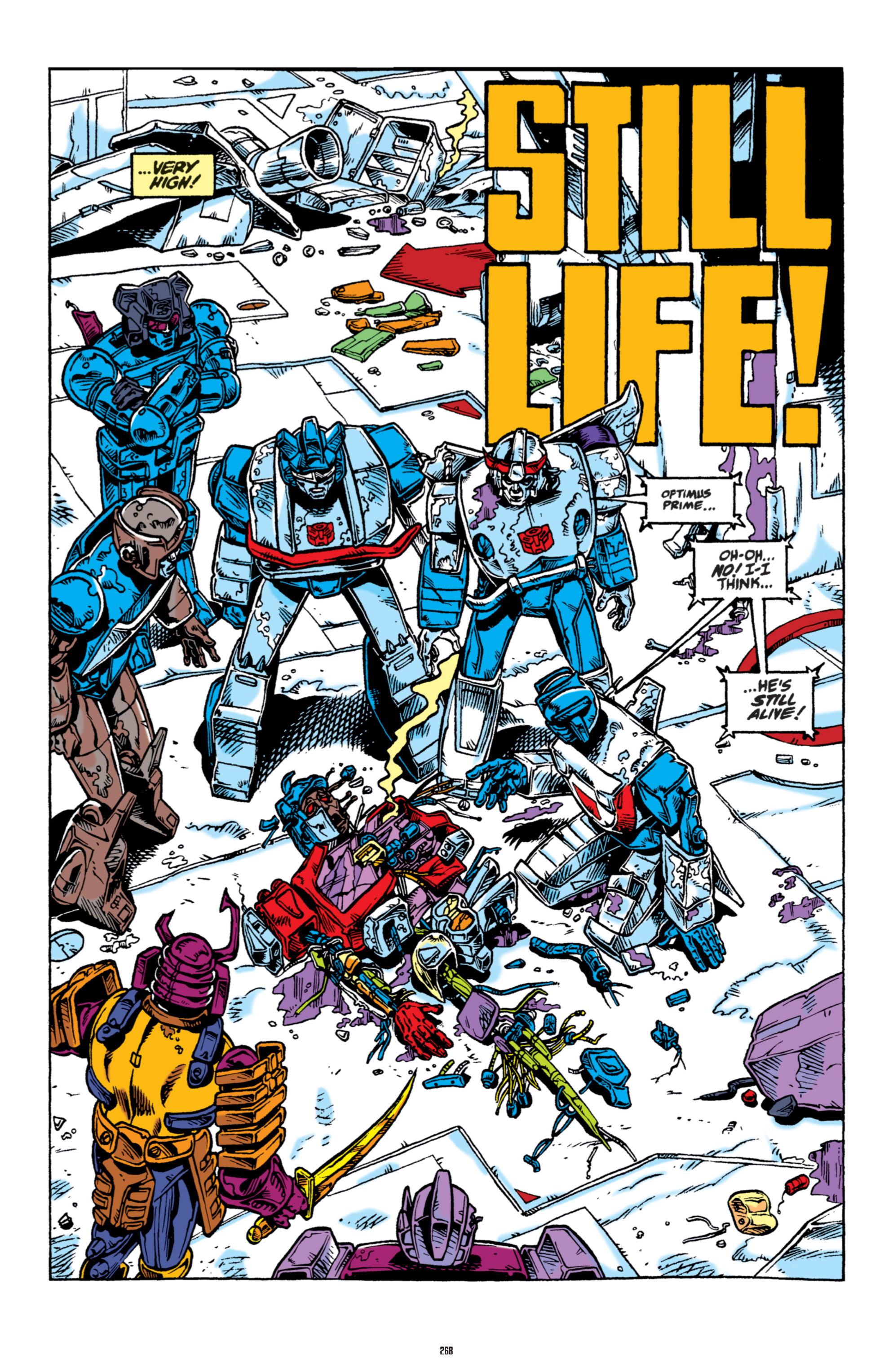 Read online The Transformers Classics comic -  Issue # TPB 6 - 265