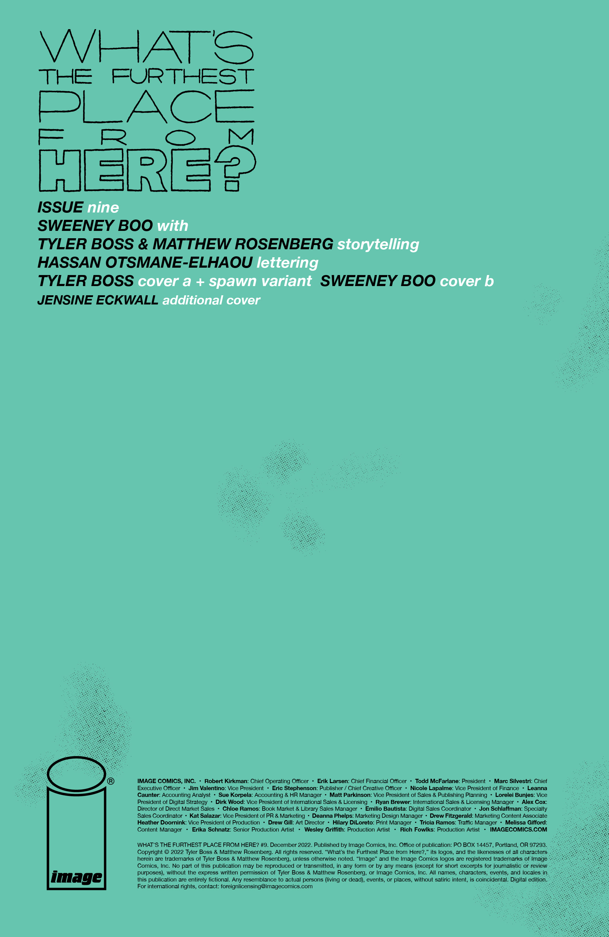 Read online What's The Furthest Place From Here? comic -  Issue #9 - 2