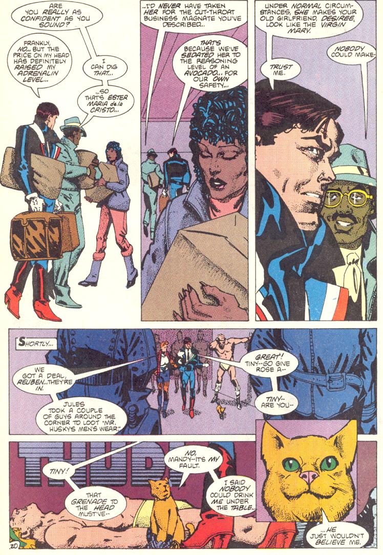 Read online American Flagg! comic -  Issue #10 - 21