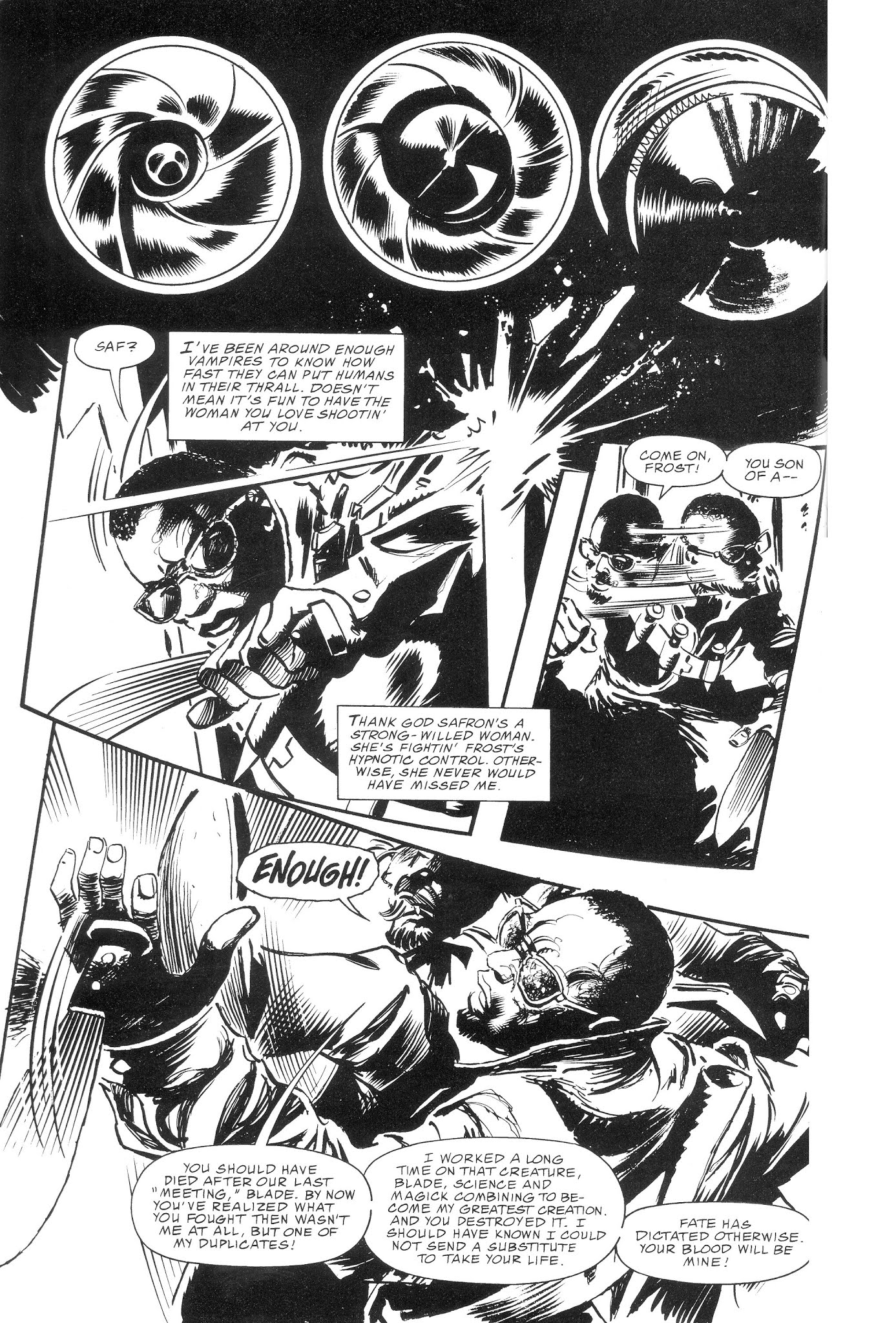 Read online Blade: Black & White comic -  Issue # TPB - 142