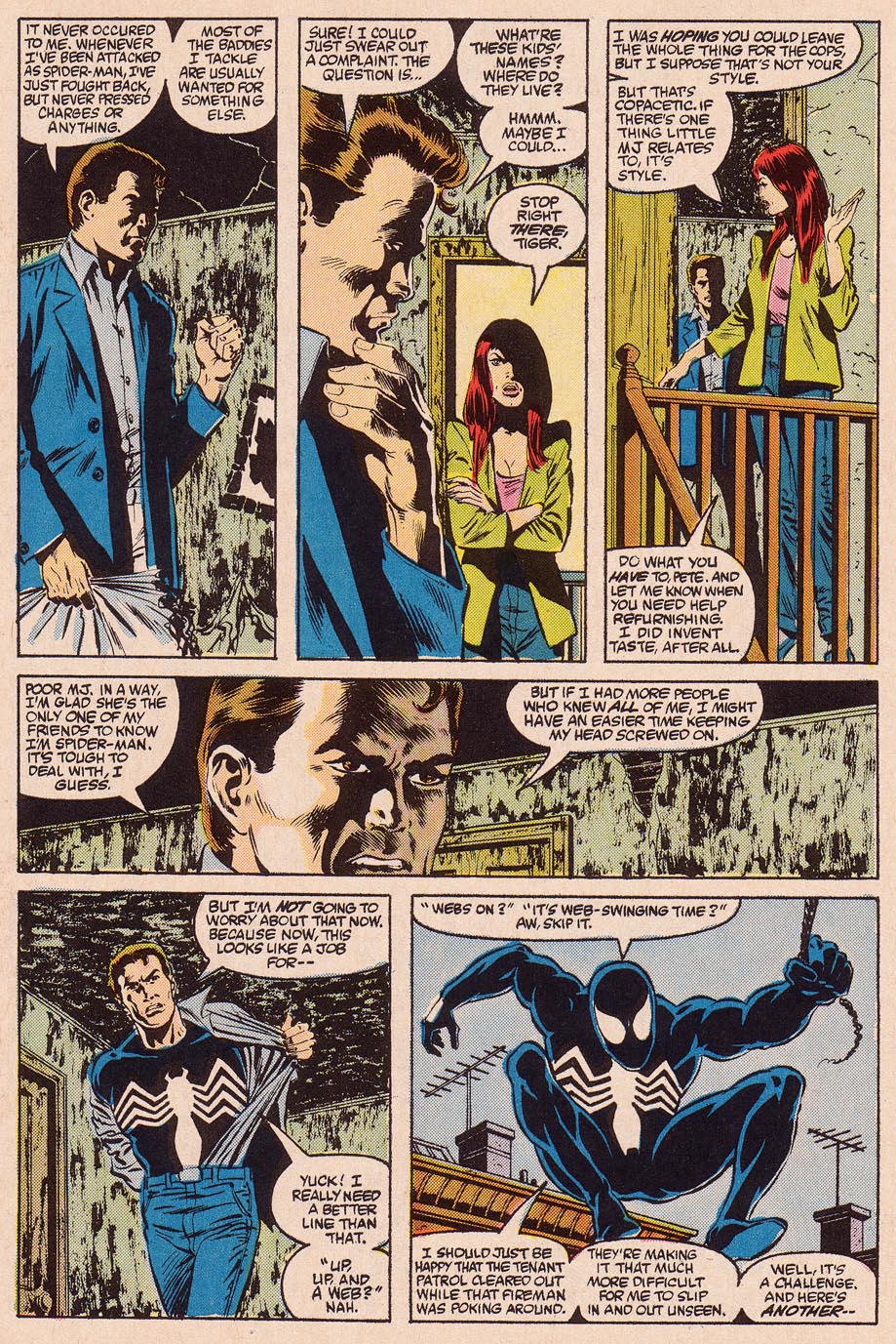 Read online Web of Spider-Man (1985) comic -  Issue #12 - 5