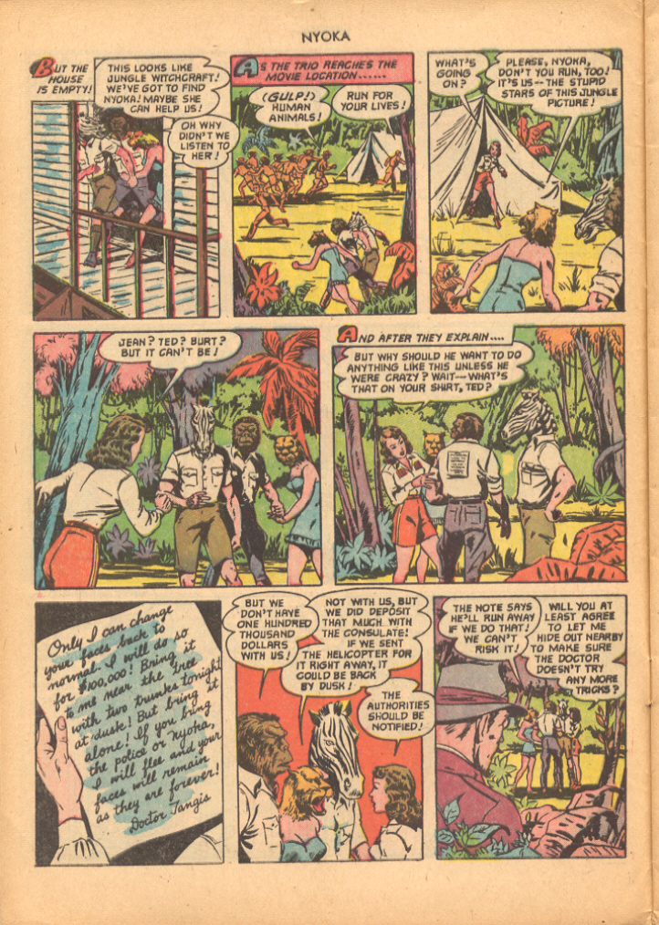 Read online Nyoka the Jungle Girl (1945) comic -  Issue #69 - 8