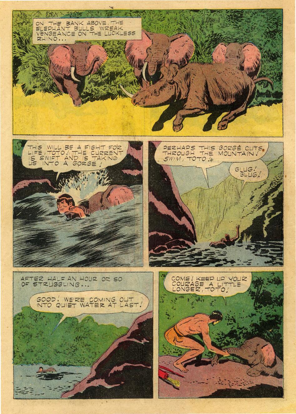 Read online Tarzan (1948) comic -  Issue #76 - 6
