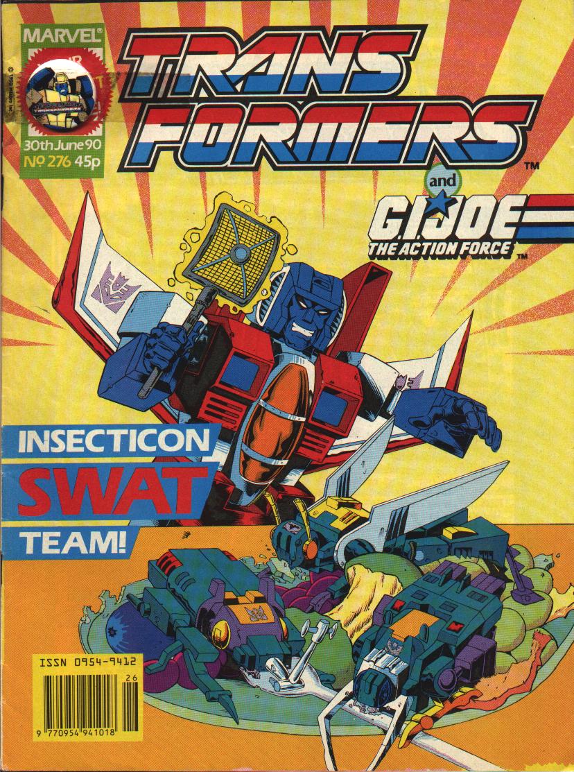 Read online The Transformers (UK) comic -  Issue #276 - 1