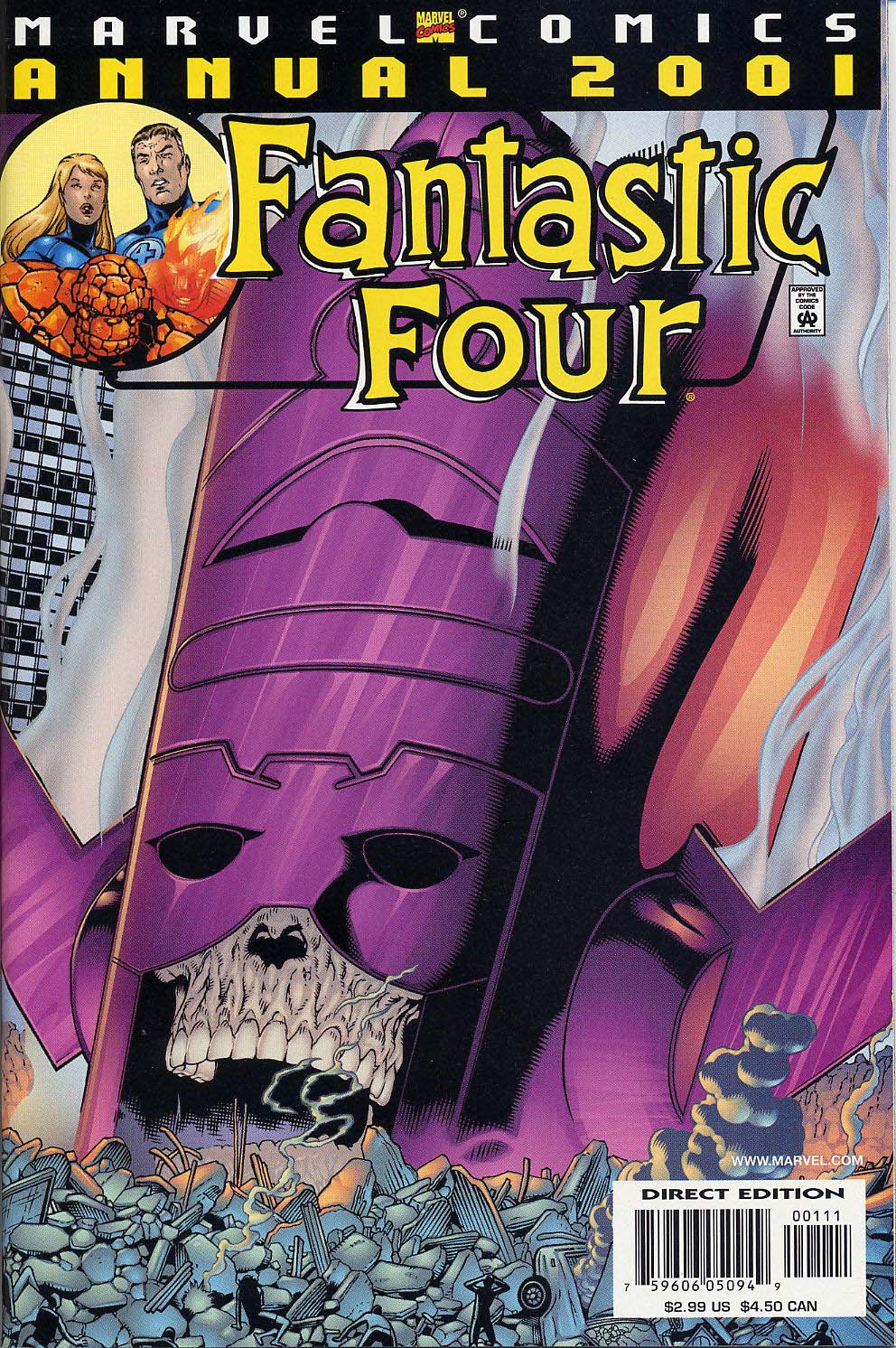 Read online Fantastic Four (1998) comic -  Issue # Annual 2001 - 1