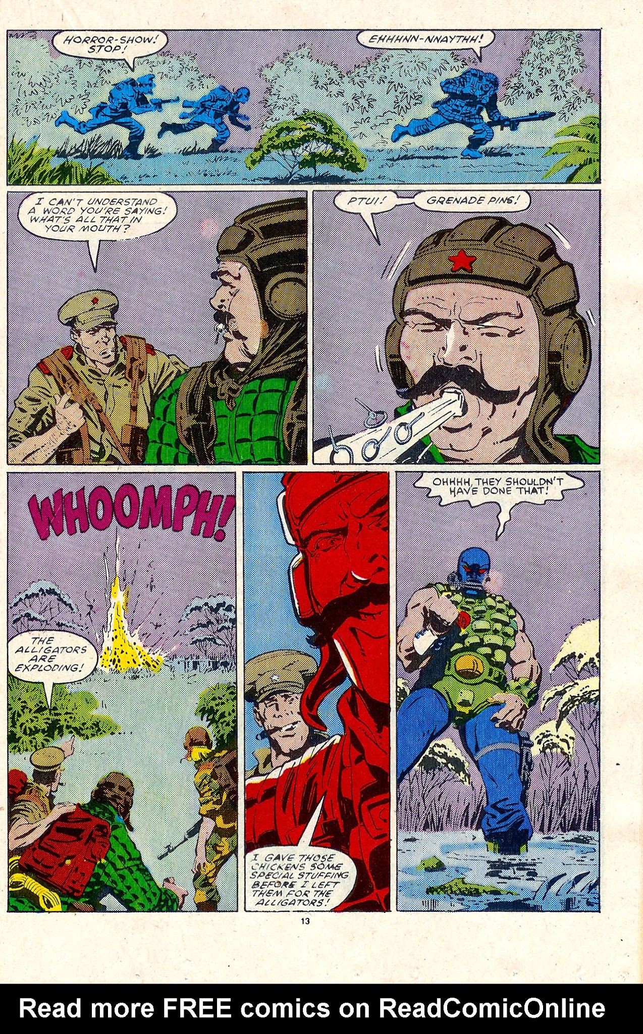 Read online G.I. Joe Yearbook comic -  Issue #4 - 15