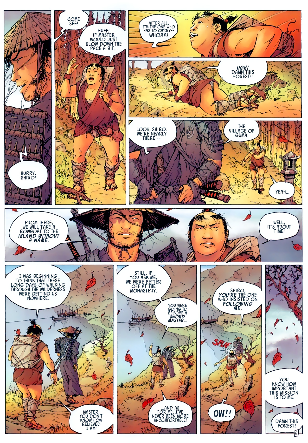 Read online Samurai: Legend comic -  Issue #1 - 9