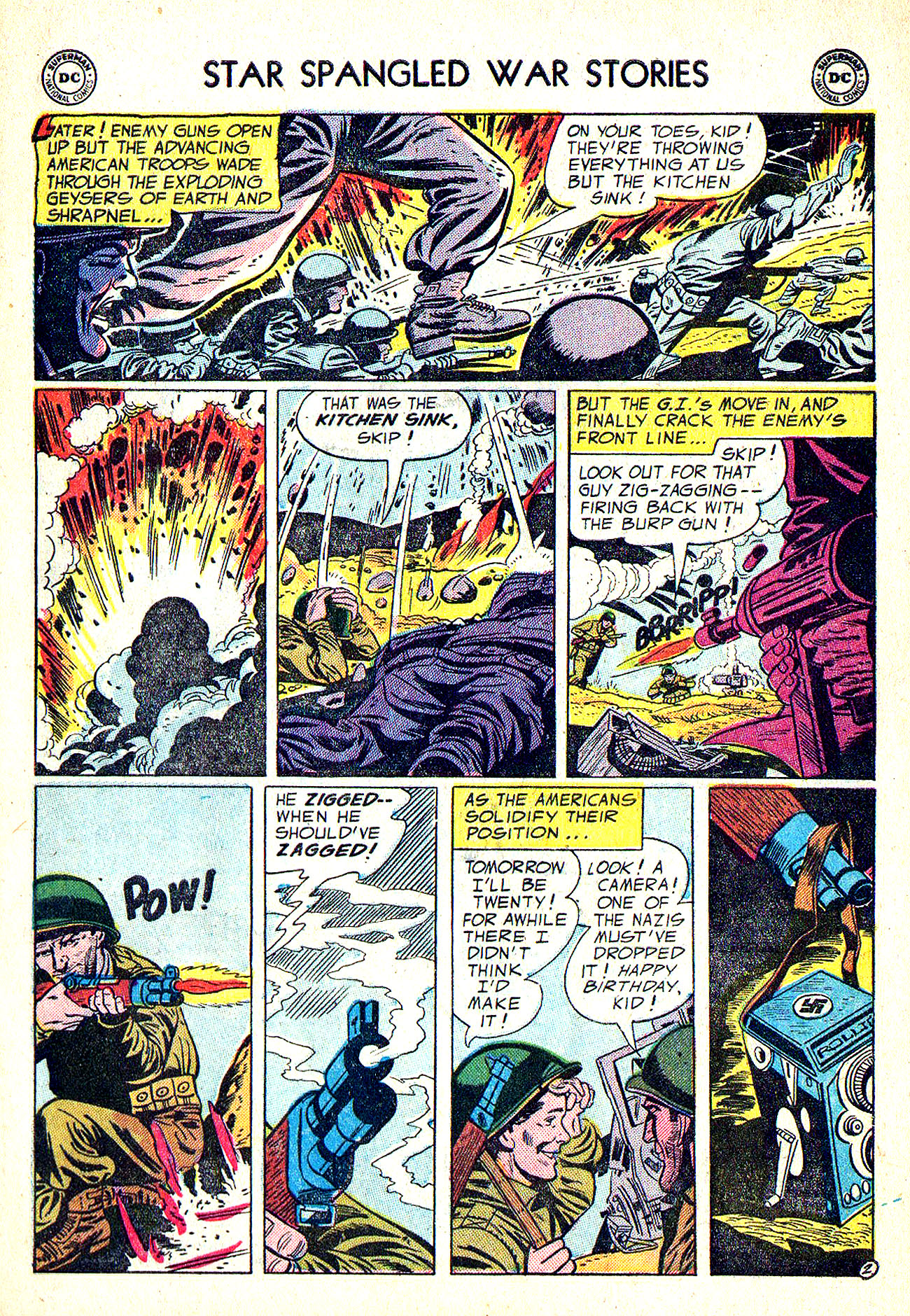 Read online Star Spangled War Stories (1952) comic -  Issue #34 - 29