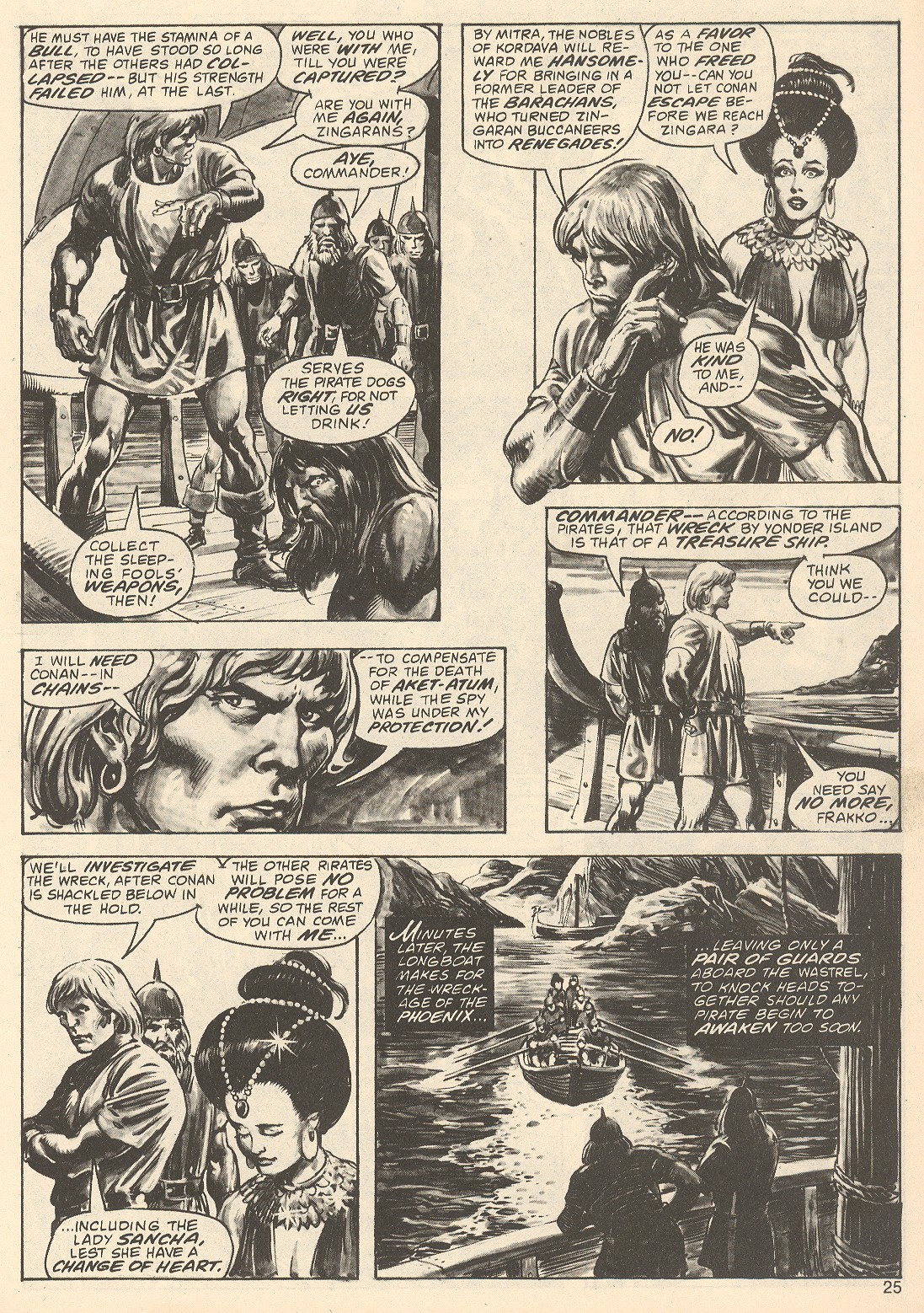 Read online The Savage Sword Of Conan comic -  Issue #67 - 25