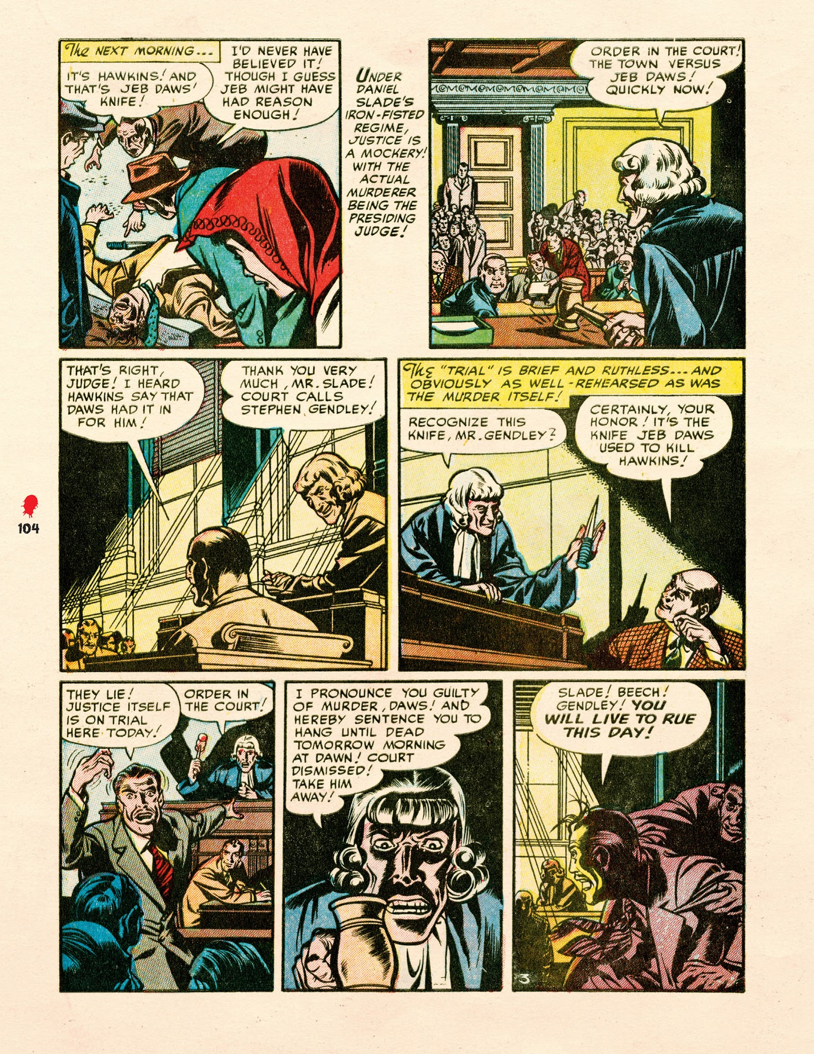 Read online Chilling Archives of Horror Comics comic -  Issue # TPB 5 - 104