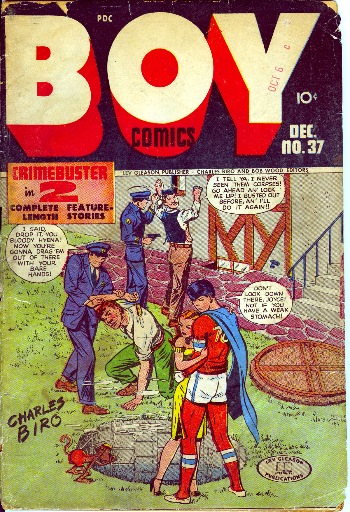 Read online Boy Comics comic -  Issue #37 - 1