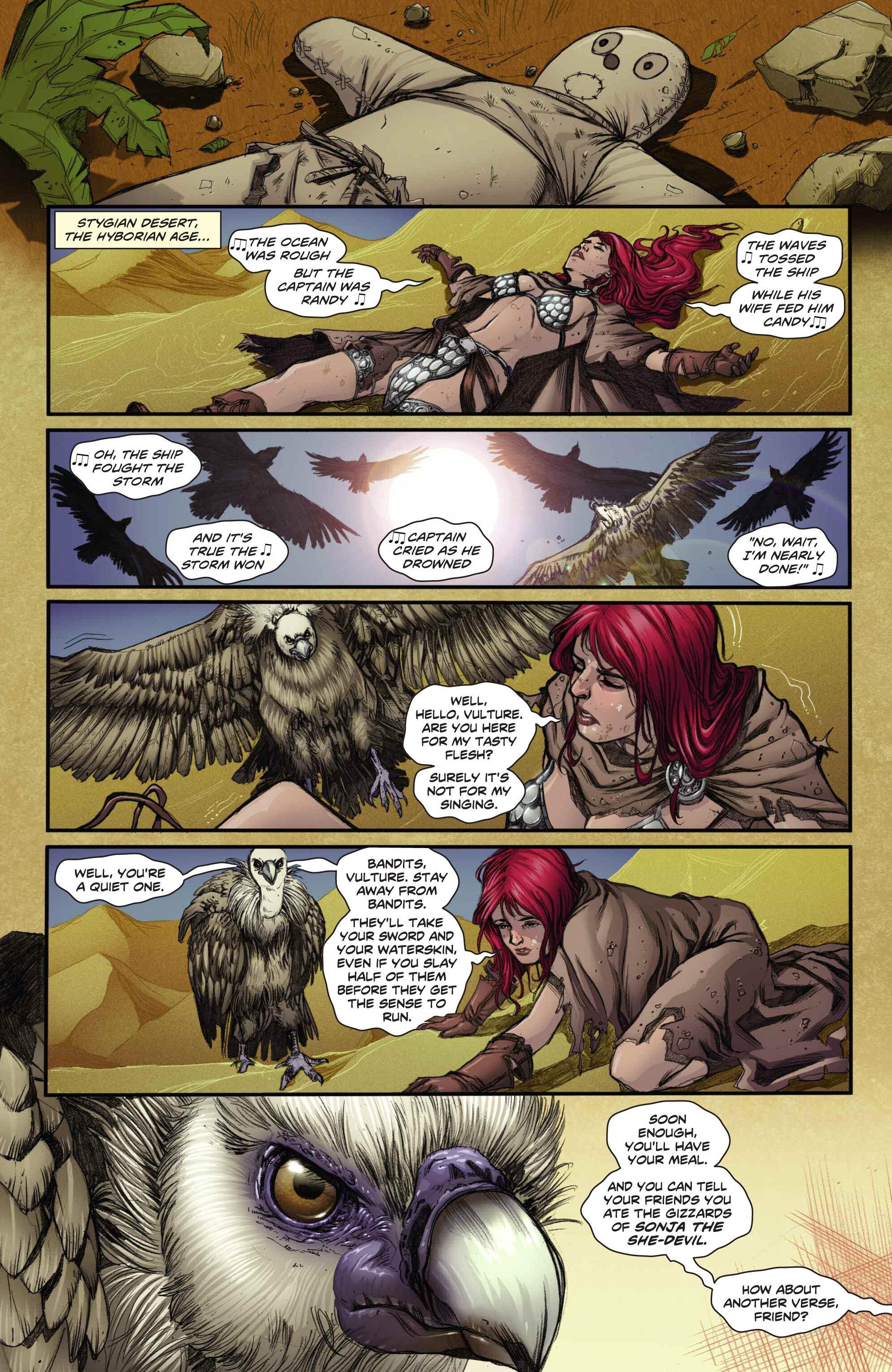 Read online Swords of Sorrow comic -  Issue #1 - 8