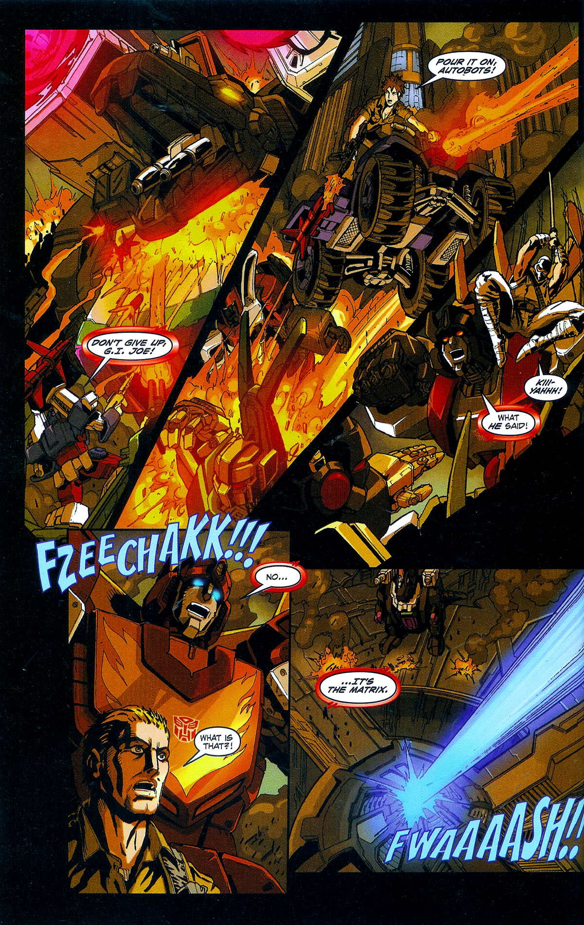 Read online G.I. Joe vs. The Transformers III: The Art of War comic -  Issue #5 - 13