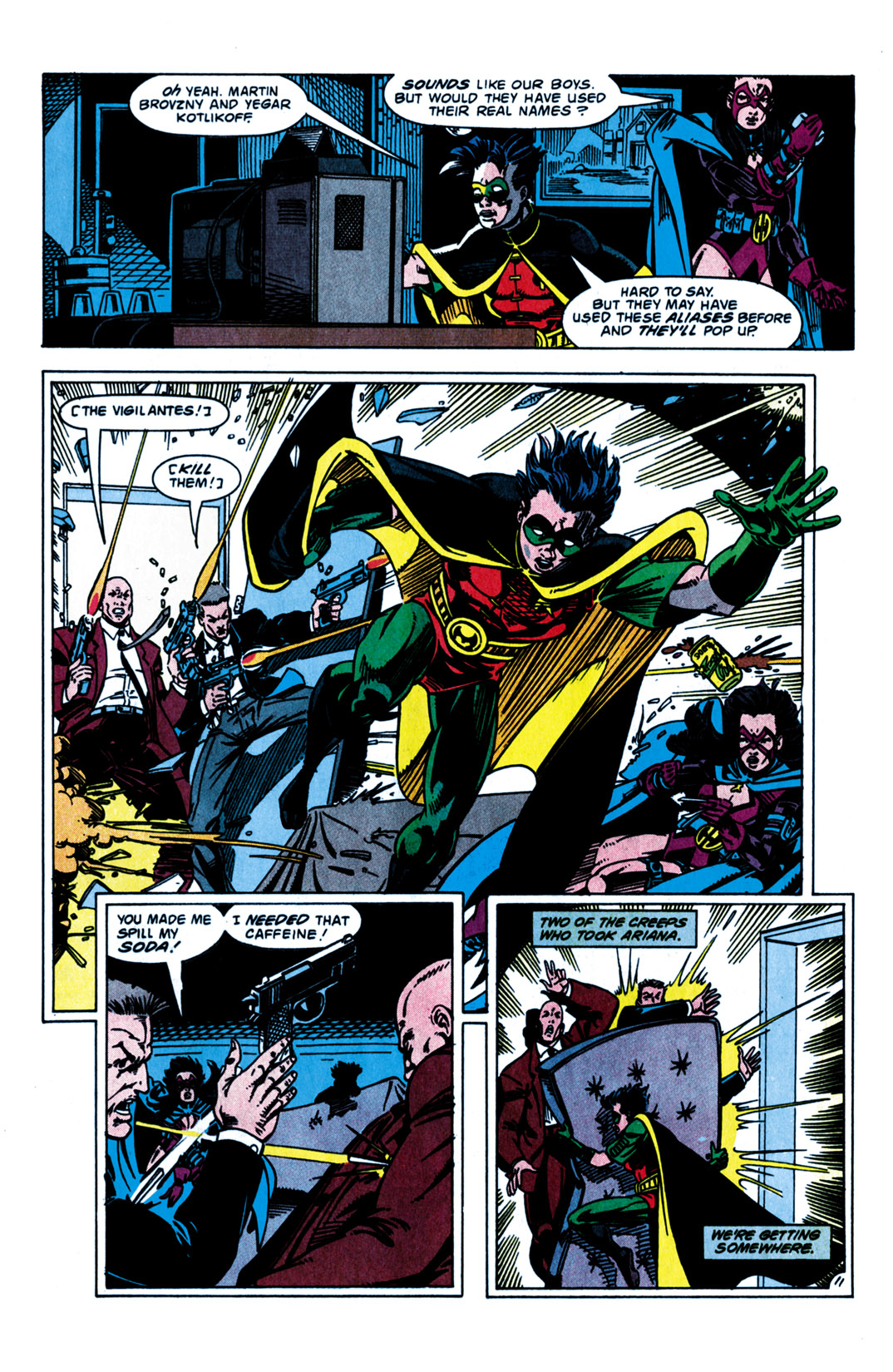 Read online Robin III: Cry of the Huntress comic -  Issue #4 - 12
