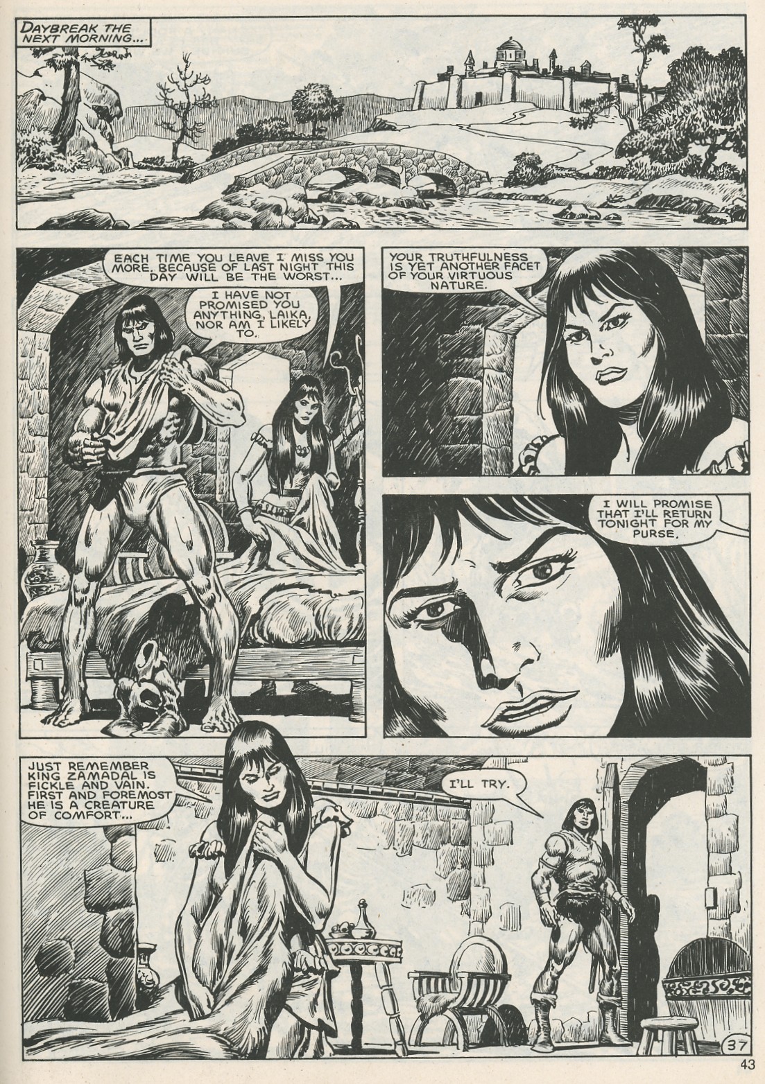 Read online The Savage Sword Of Conan comic -  Issue #113 - 43