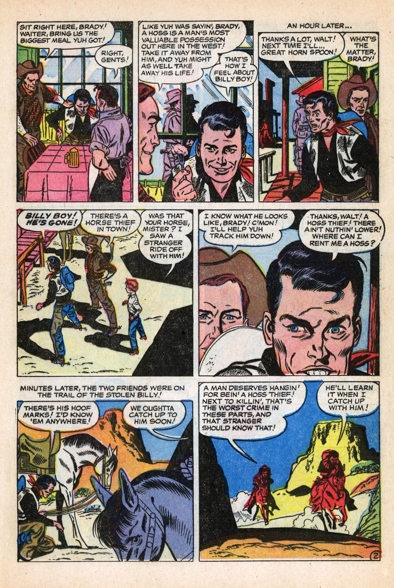 Read online Cowboy Action comic -  Issue #7 - 21