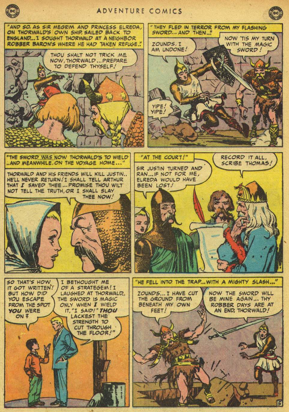 Read online Adventure Comics (1938) comic -  Issue #150 - 34