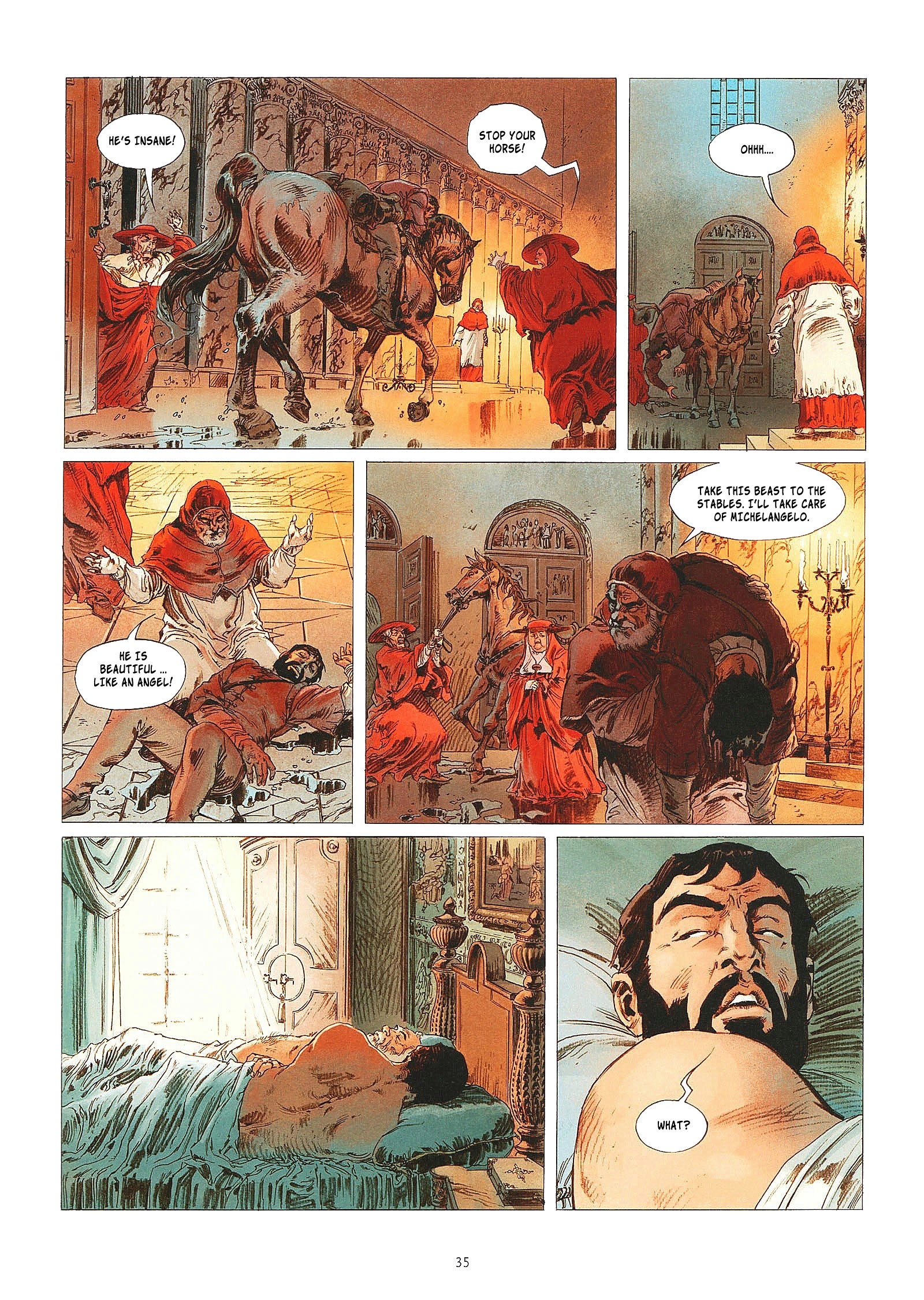 Read online The Terrible Pope comic -  Issue #2 - 35