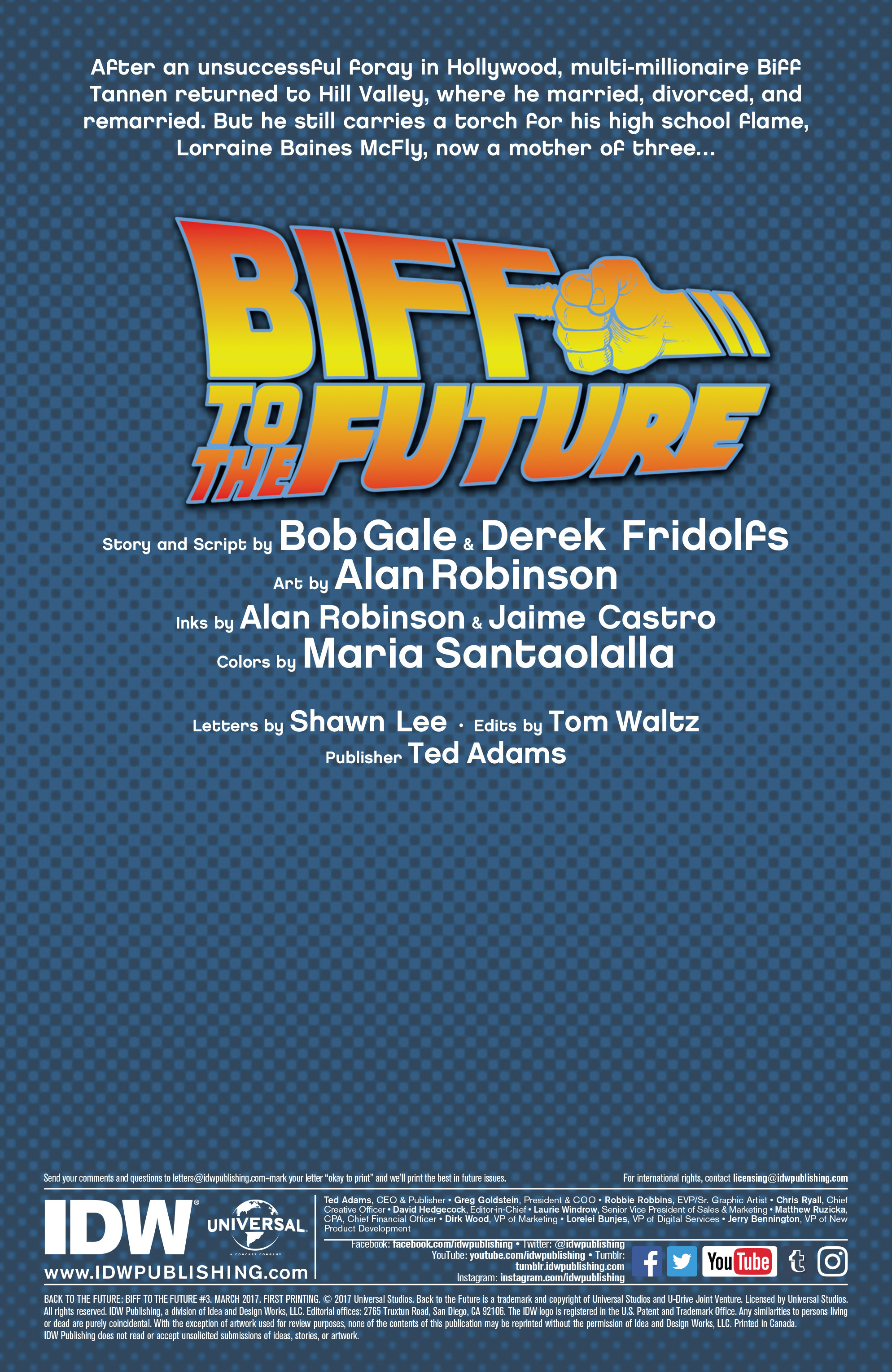 Read online Back to the Future: Biff to the Future comic -  Issue #3 - 2