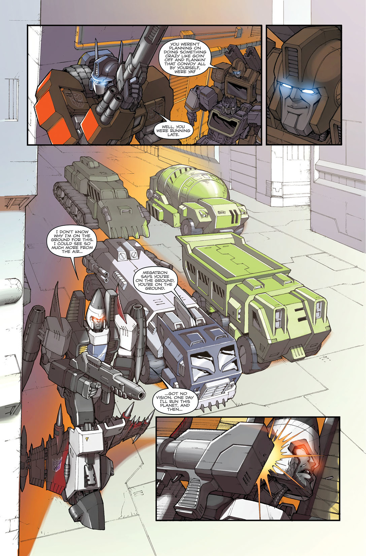 Read online The Transformers Ironhide comic Issue 1
