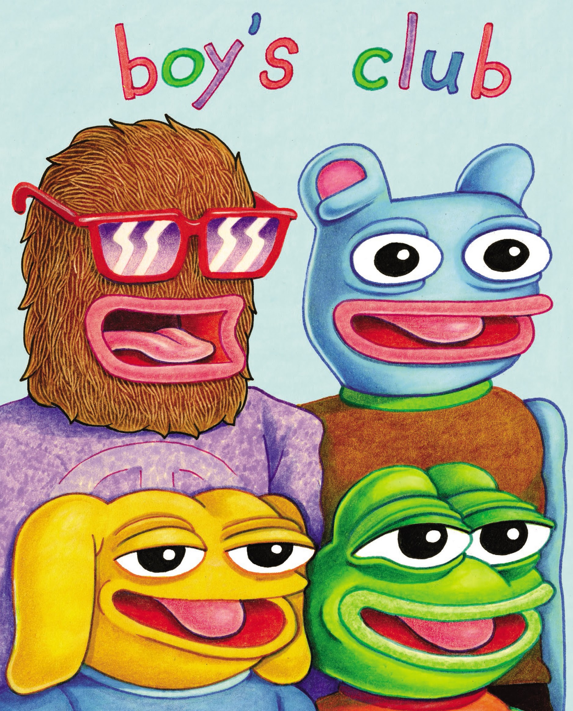 Read online Boy's Club comic -  Issue # TPB (Part 1) - 1