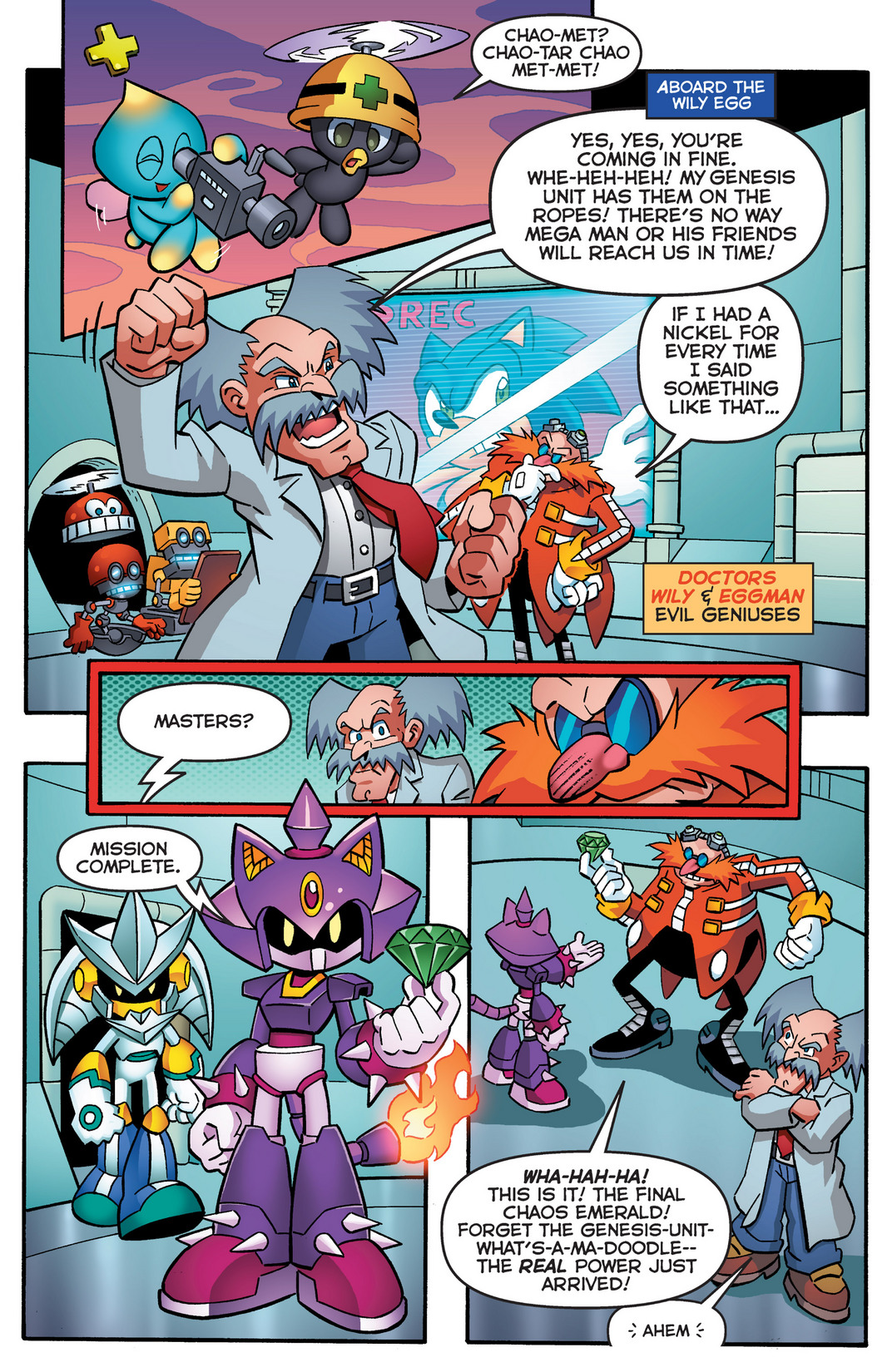 Read online Sonic Mega Man Worlds Collide comic -  Issue # Vol 2 - 16