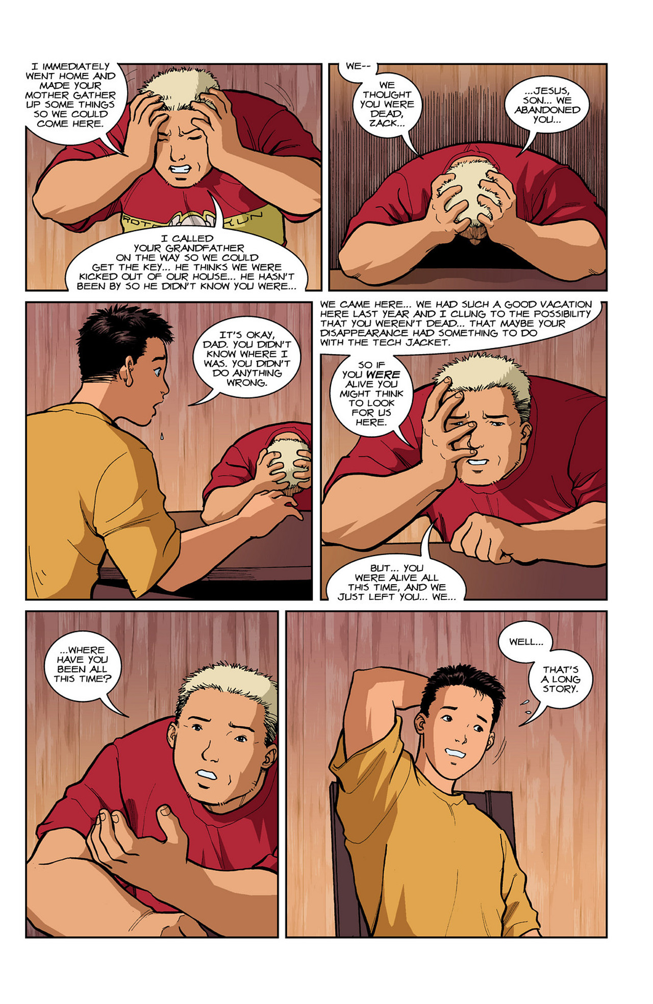 Read online Tech Jacket (2002) comic -  Issue # TPB 1 - 133