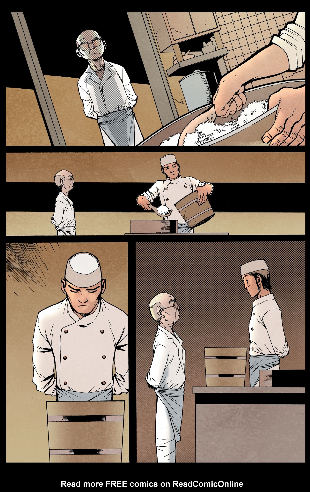 Read online Get Jiro!: Blood & Sushi comic -  Issue # TPB - 29