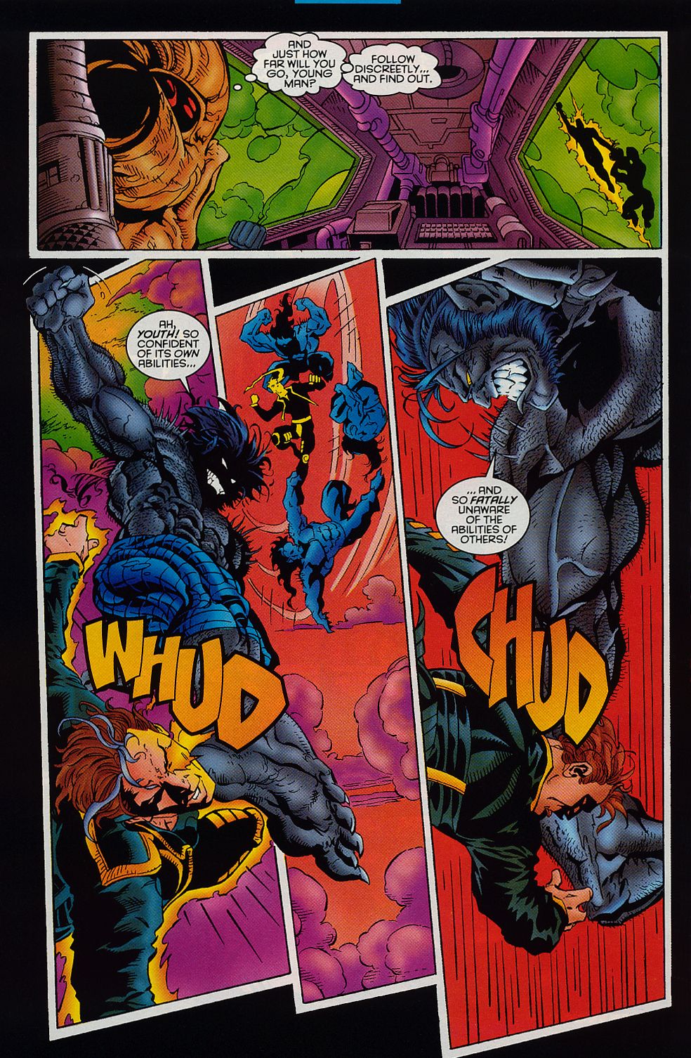 Read online X-Man comic -  Issue #9 - 12