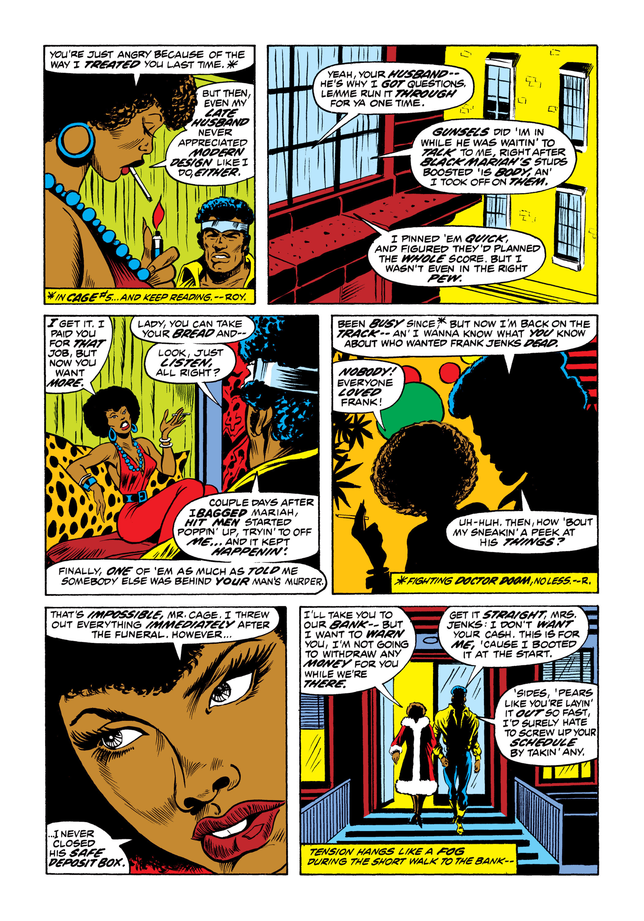 Read online Marvel Masterworks: Luke Cage, Hero For Hire comic -  Issue # TPB (Part 2) - 100