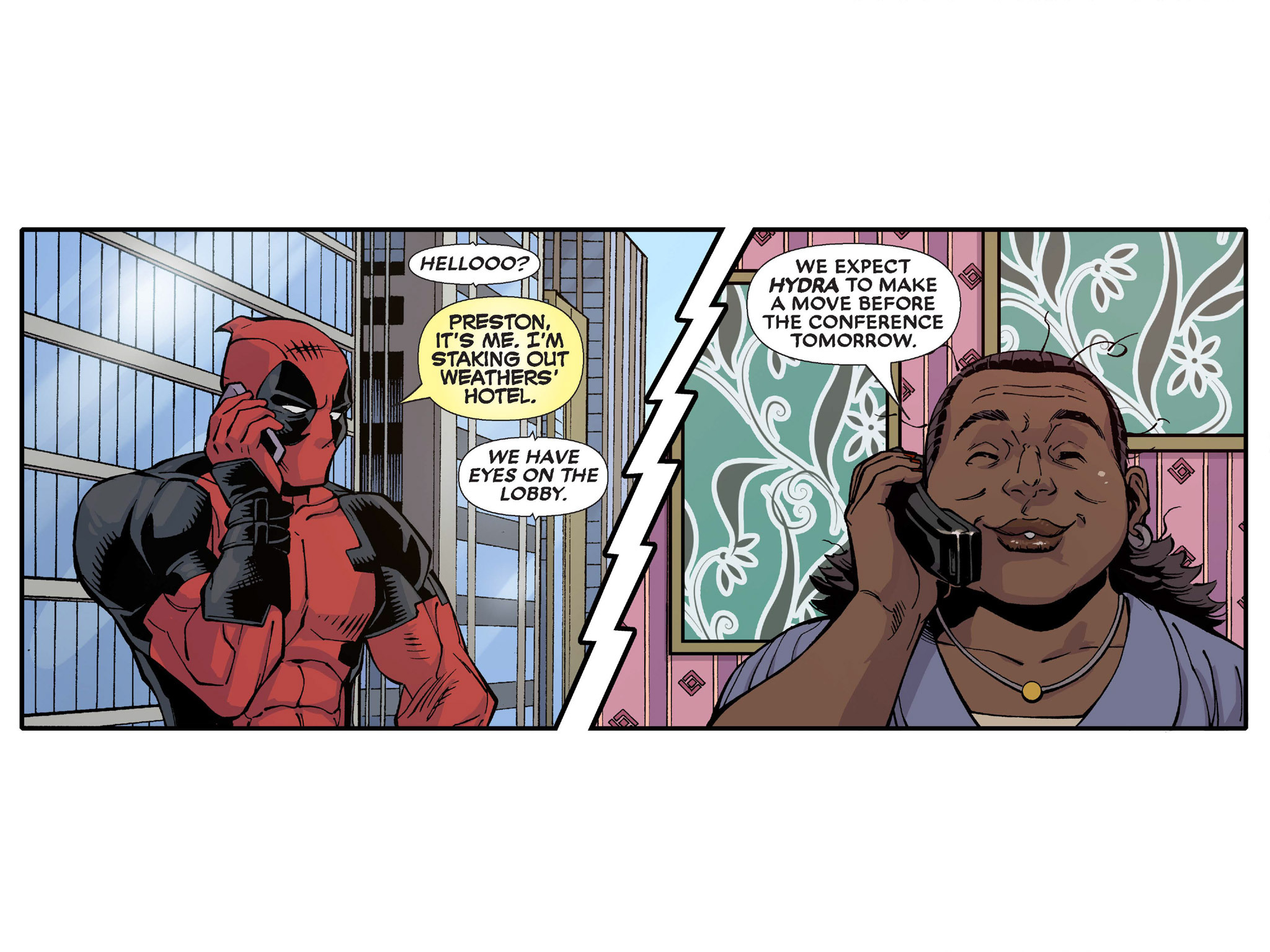 Read online Deadpool & Cable: Split Second Infinite Comic comic -  Issue #2 - 29