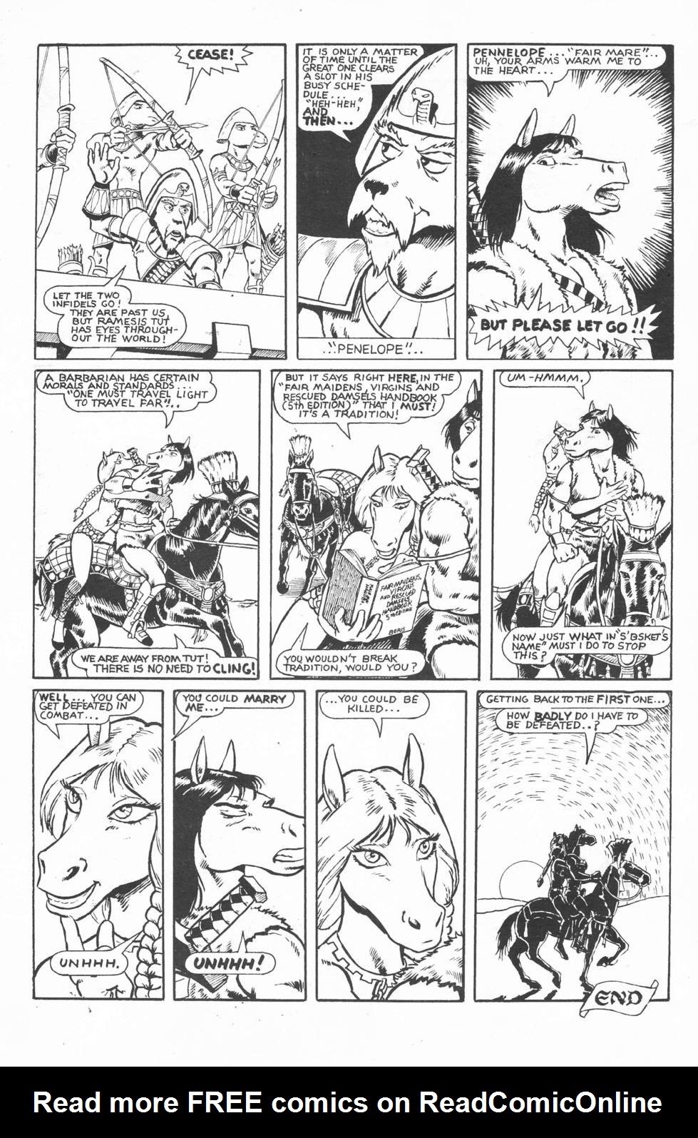 Read online Equine, The Uncivilized comic -  Issue #1 - 29