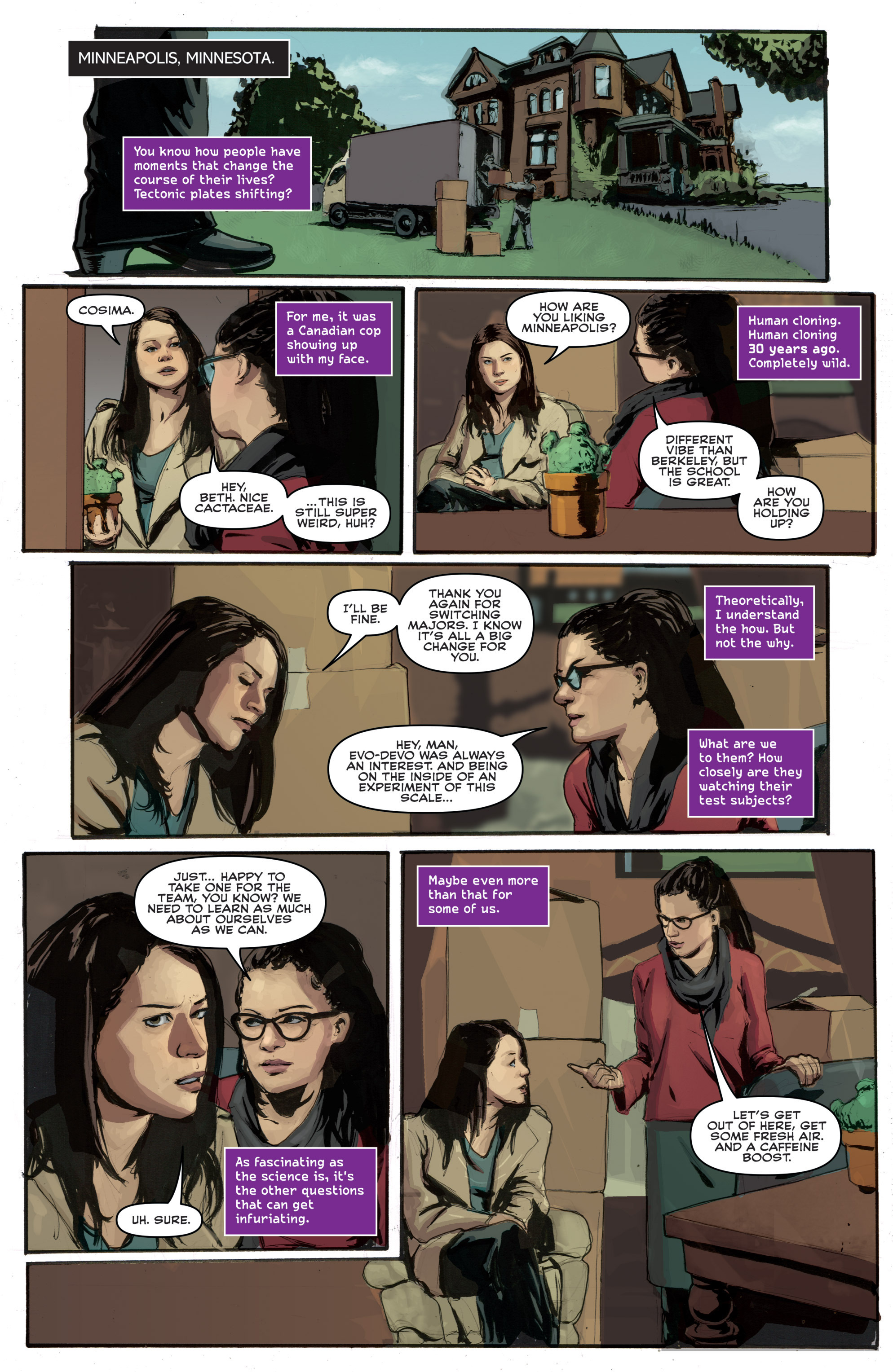 Read online Orphan Black comic -  Issue #4 - 7